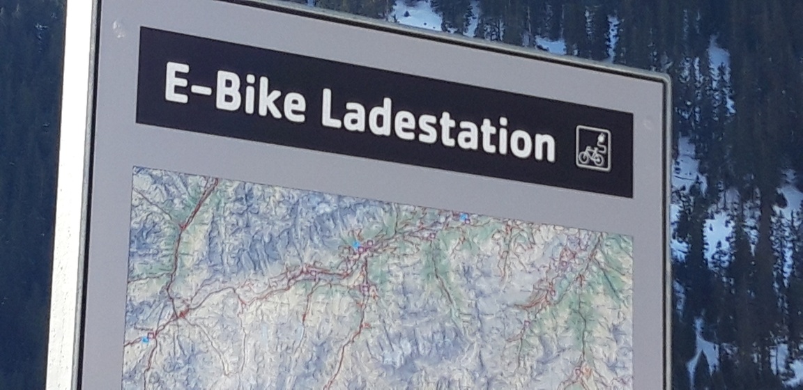 E-Bike Ladestation Sedrun