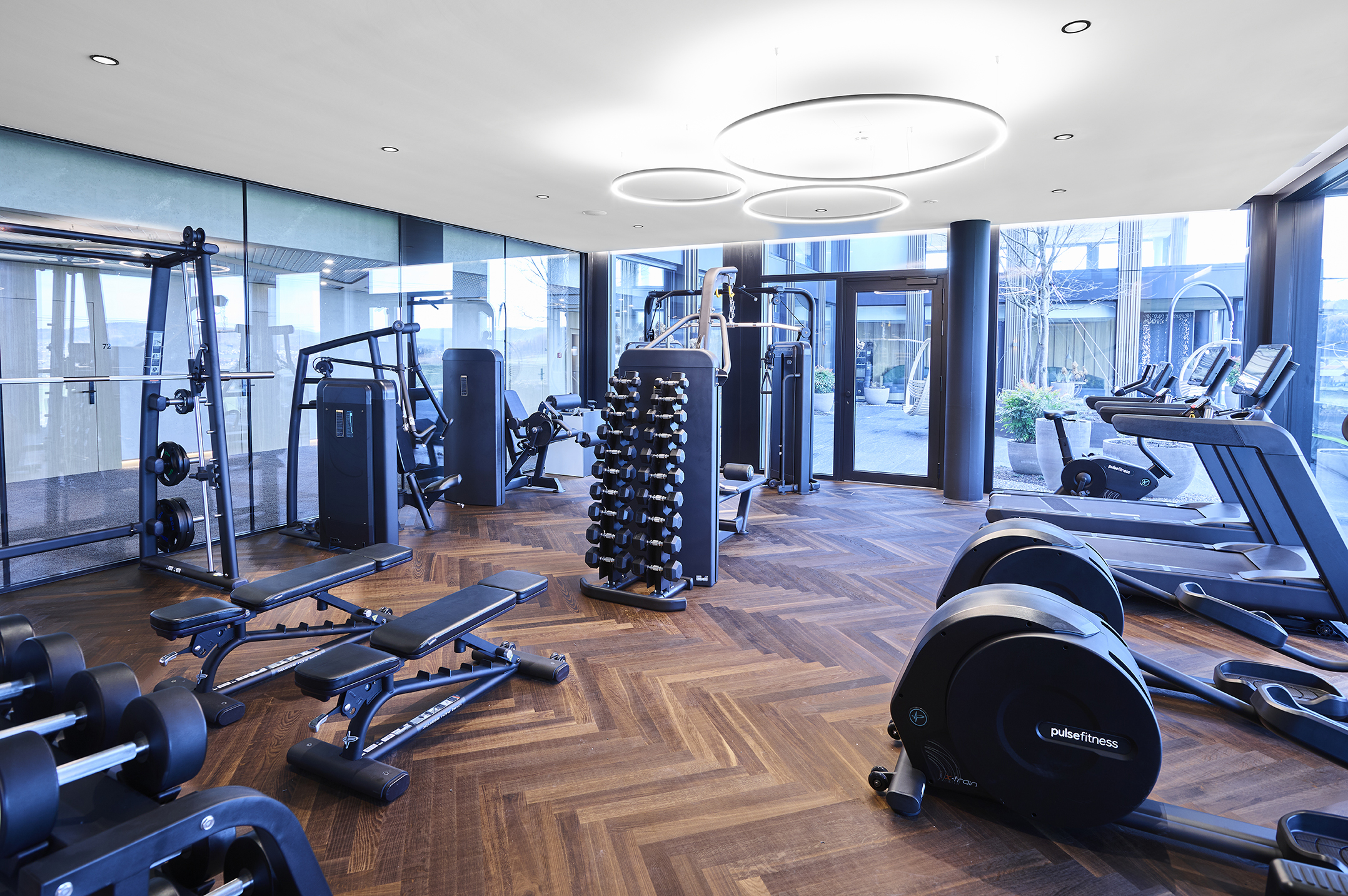 tomas-Hotel von Rotz - Fitnessraum