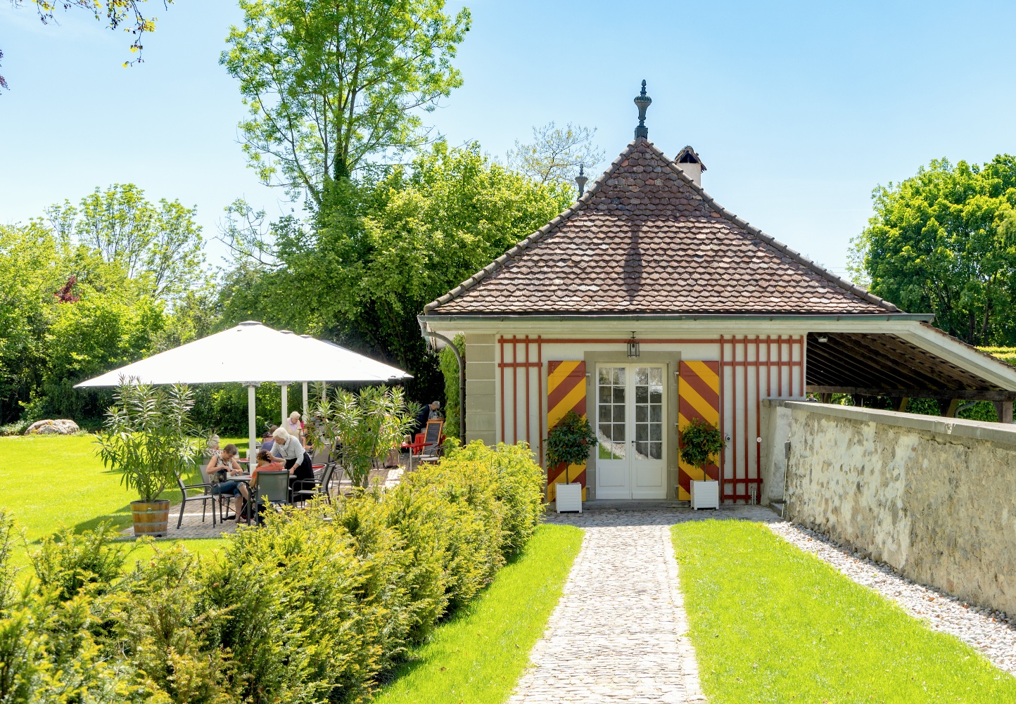 Schlosscafé im Park - Schloss Jegenstorf