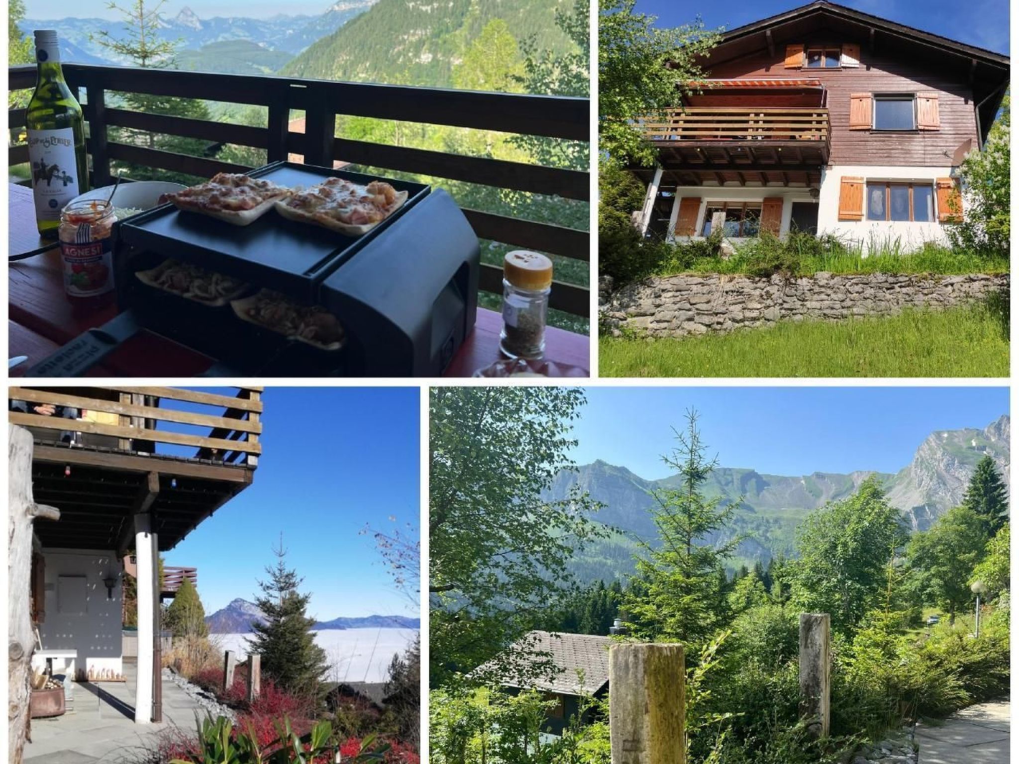interhome-Chalet Hörler direkt im Ski- und Wandergebiet