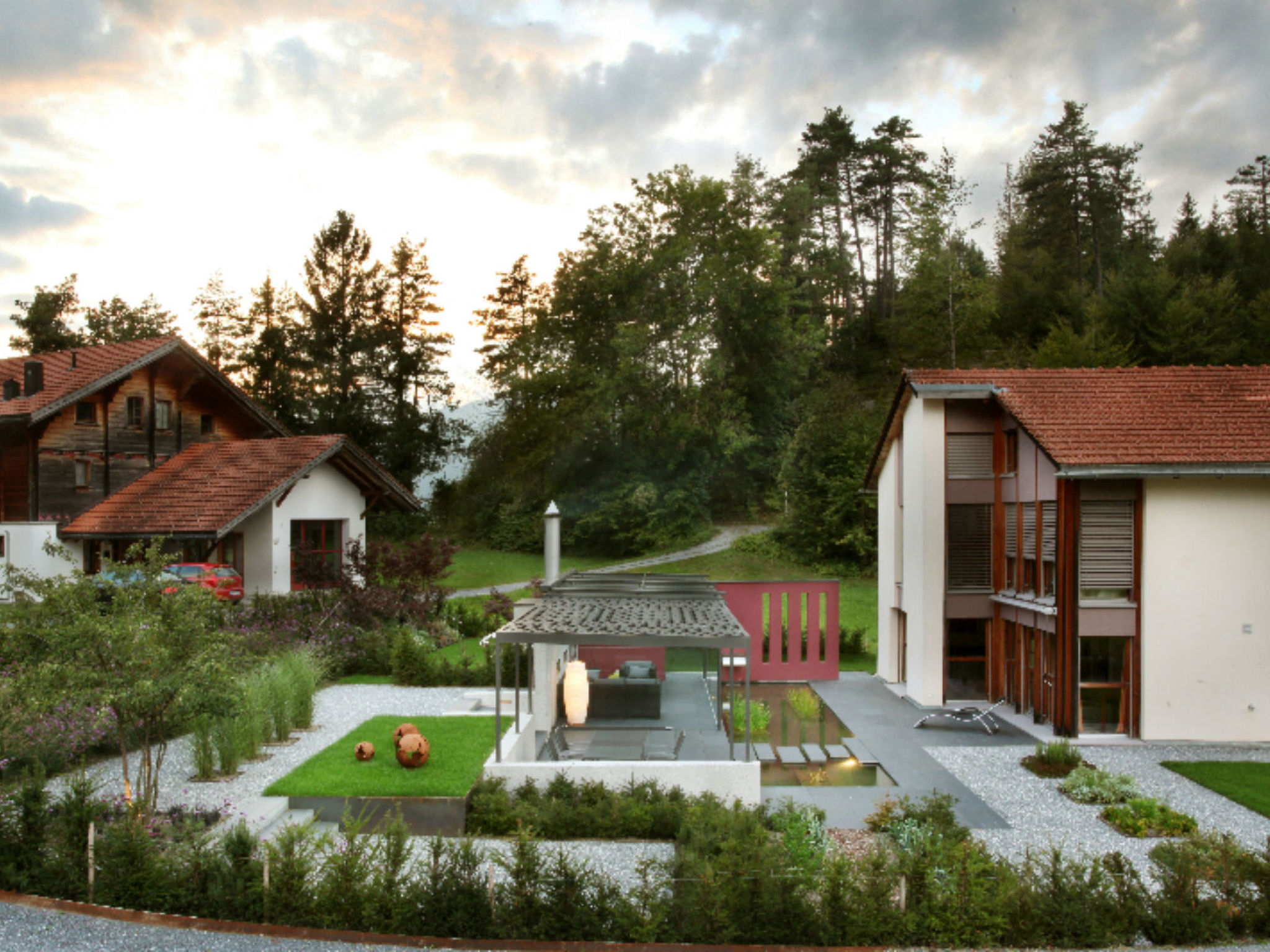 interhome-Ferienhaus Carrera mit Traumgarten, Valendas, (Valendas), 22007B