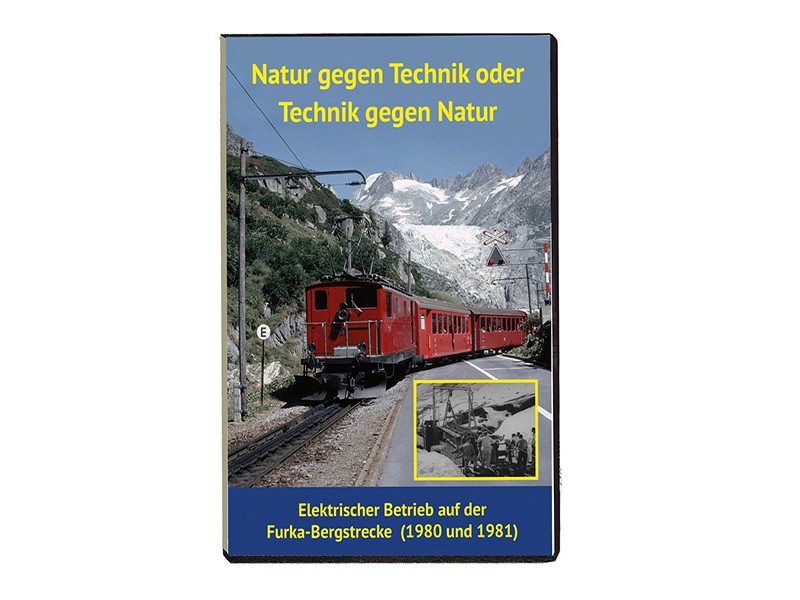 DVD-Film Furka Dampfbahn EK-Verlag