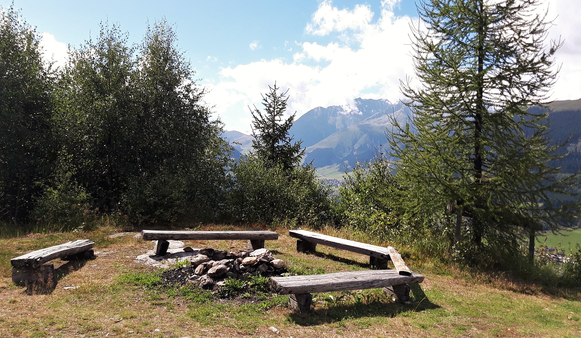Feuerstelle Crest Alv, Stagias