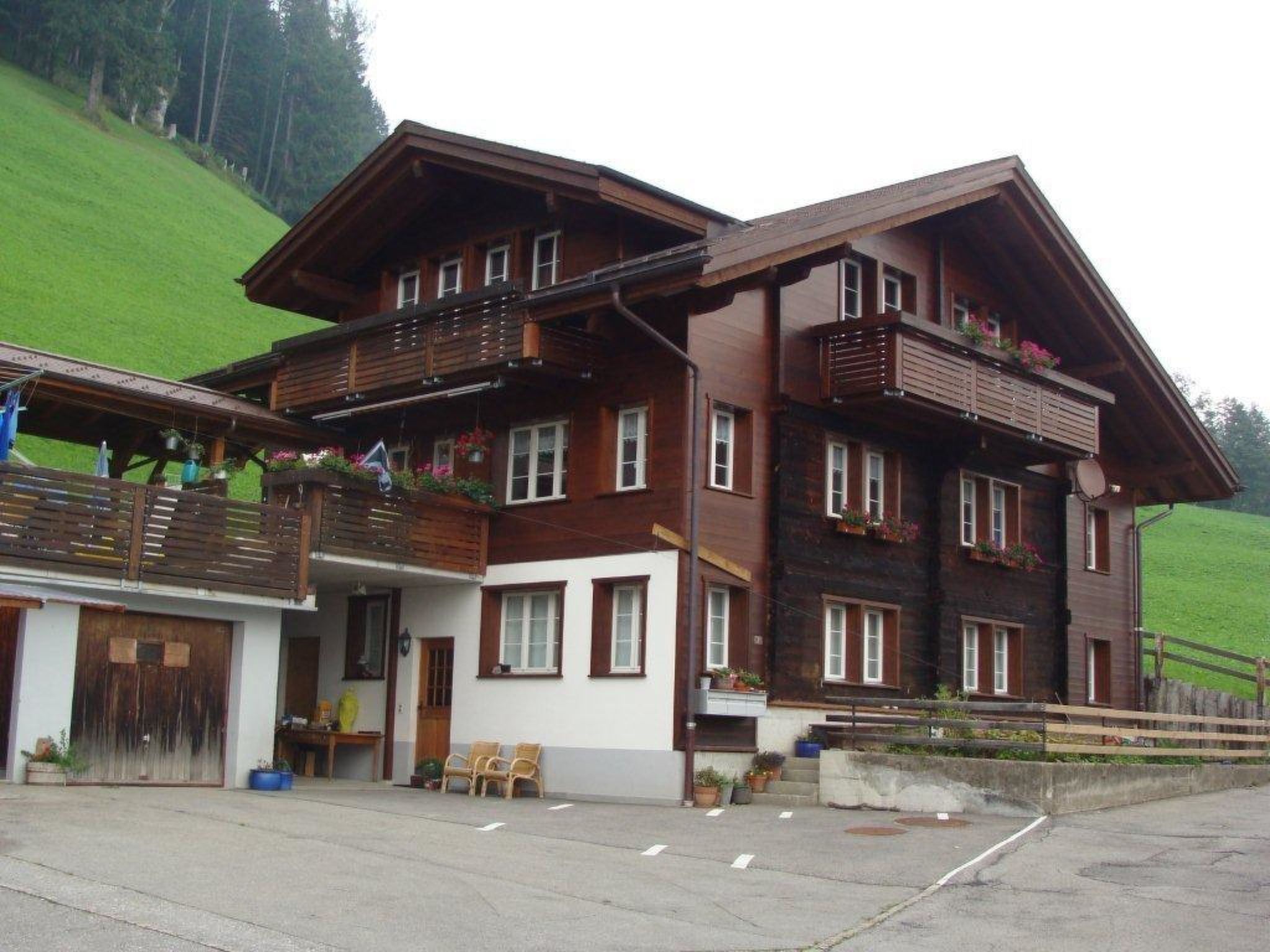 interhome-Chalet Sunnegg Appartement/Fewo, Dusche, WC, 2 Schlafräume 3-Zimmerwohnung