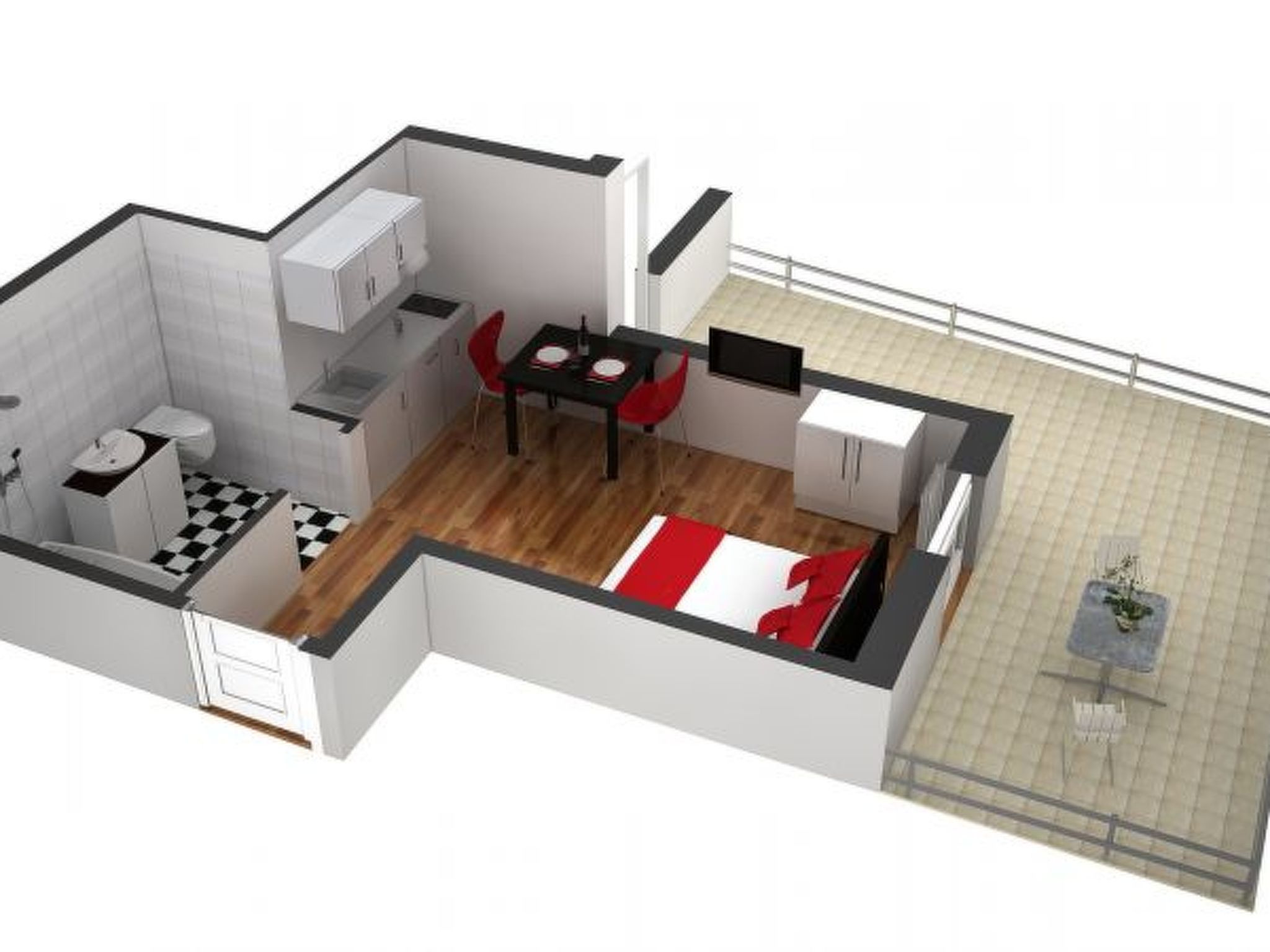 interhome-LU Moon IVa - Old Town HITrental Apartment
