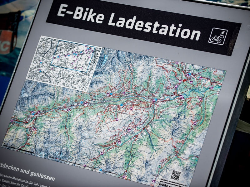 E-Bike Ladestation Vrin
