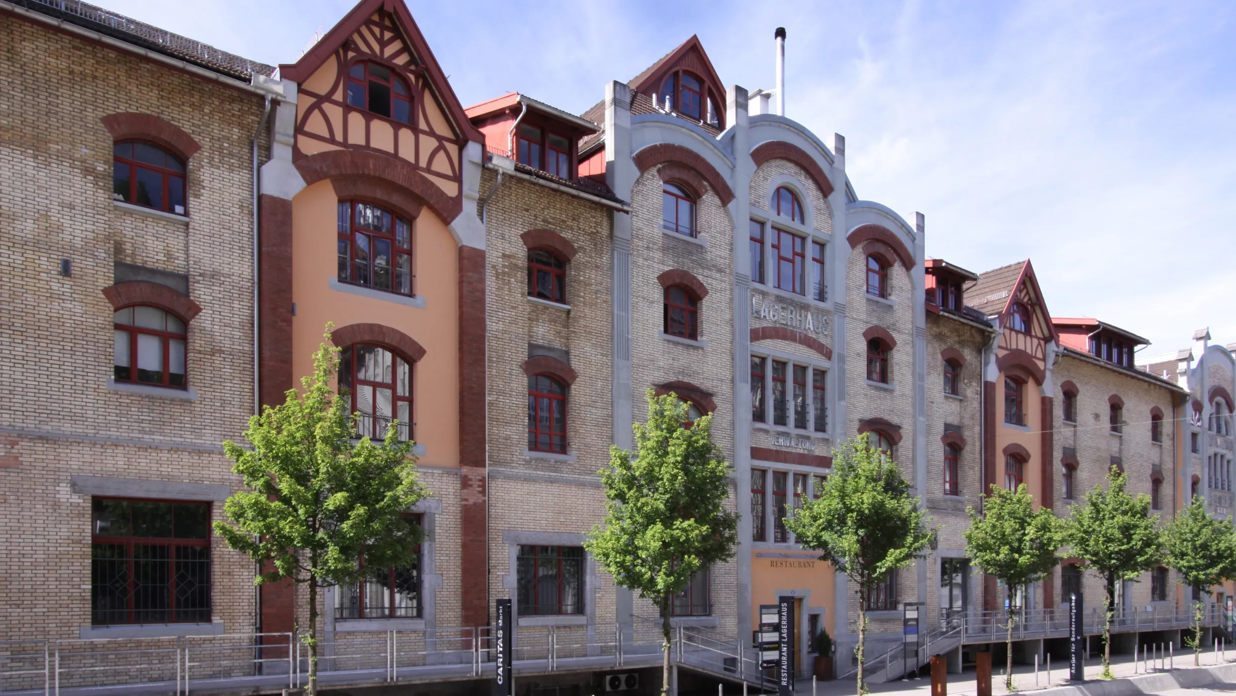Aussenansicht Lagerhaus St.Gallen