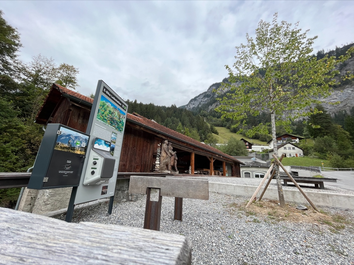 E-bike Ladestation Trin Mulin