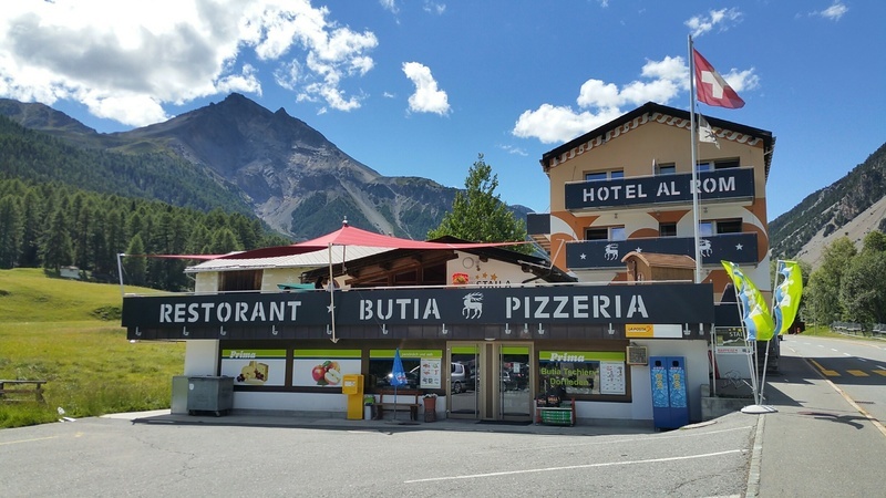 E-Bike-Ladestation beim Hotel al Rom