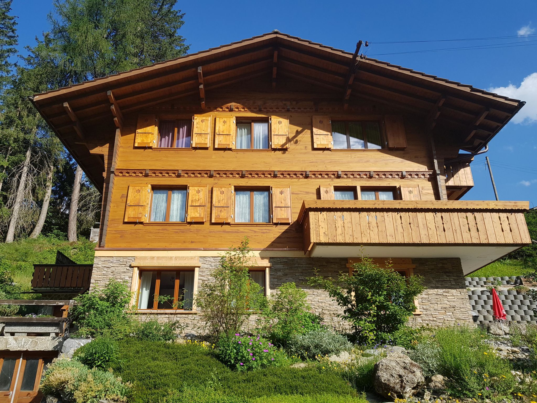 interhome-Grüneggli Appartement/Fewo, Bad, WC, 2 Schlafräume 3.Zimmerwohnung