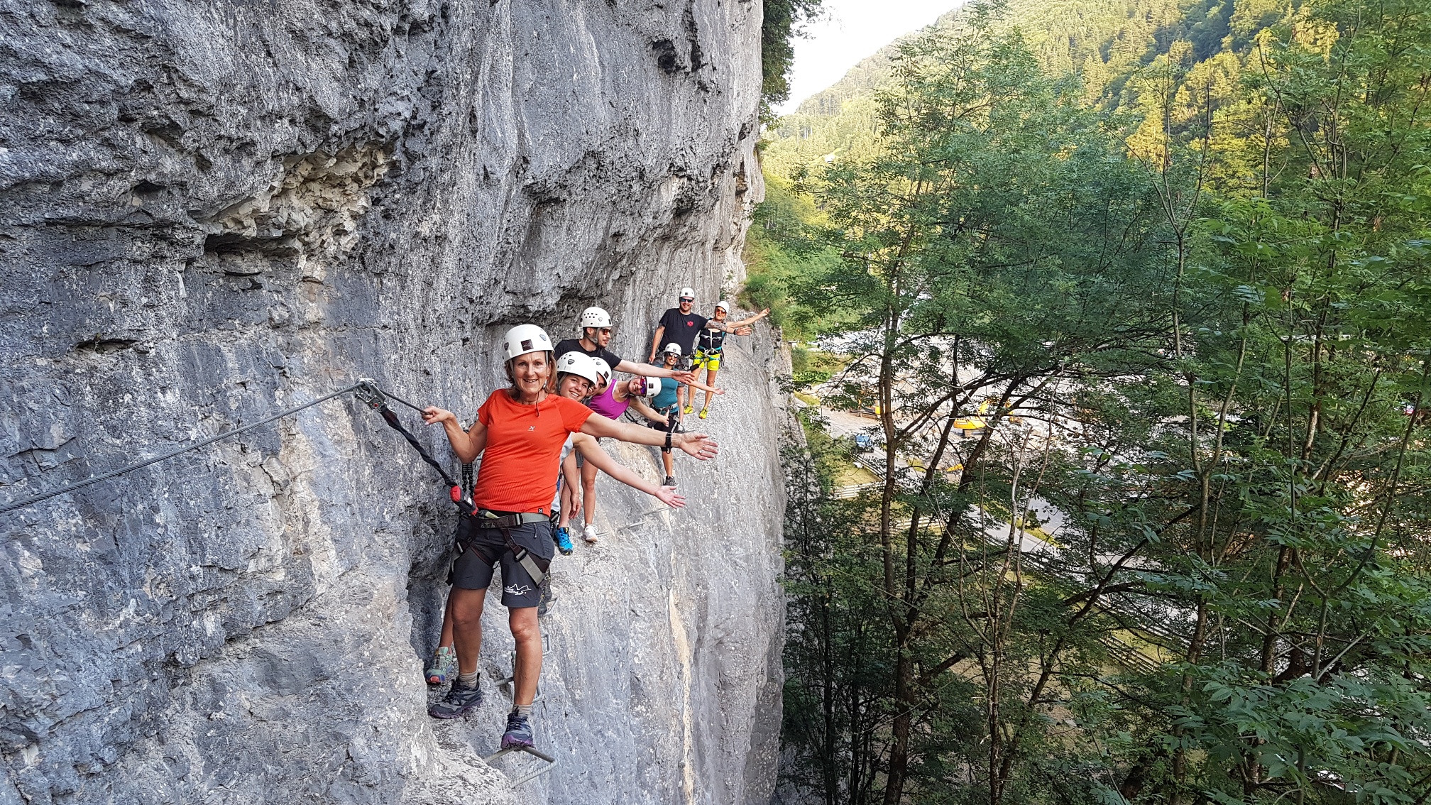Climbing route Muotathal