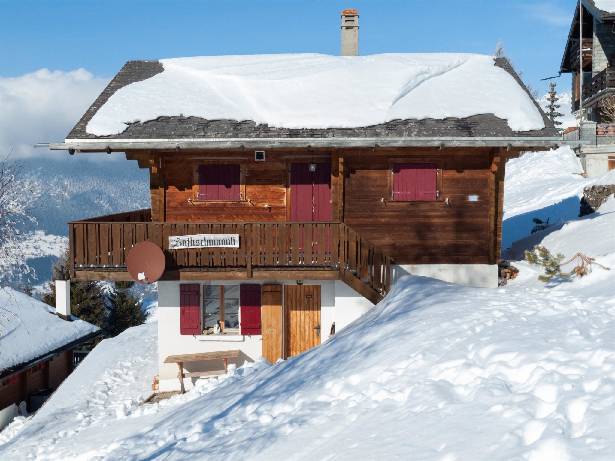 interhome-Chalet Saflischmannli 5-Bettwohnung, Dusche, WC 5-Bettwohnung