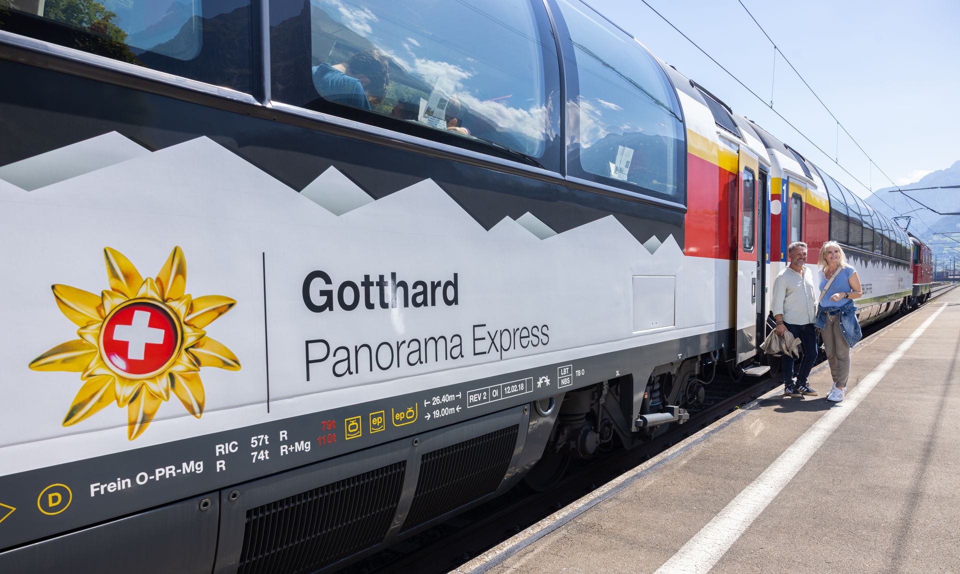 Gotthard Panorama Express Flüelen