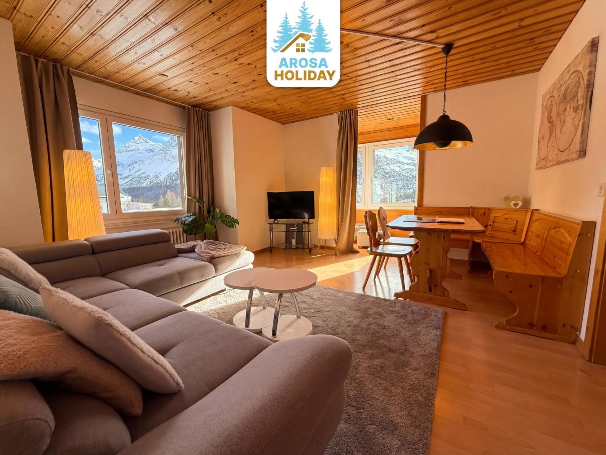 interhome-Miraflor Carmen by Arosa Holiday Appartement/Fewo, Bad, WC, 6-Bettwohnung
