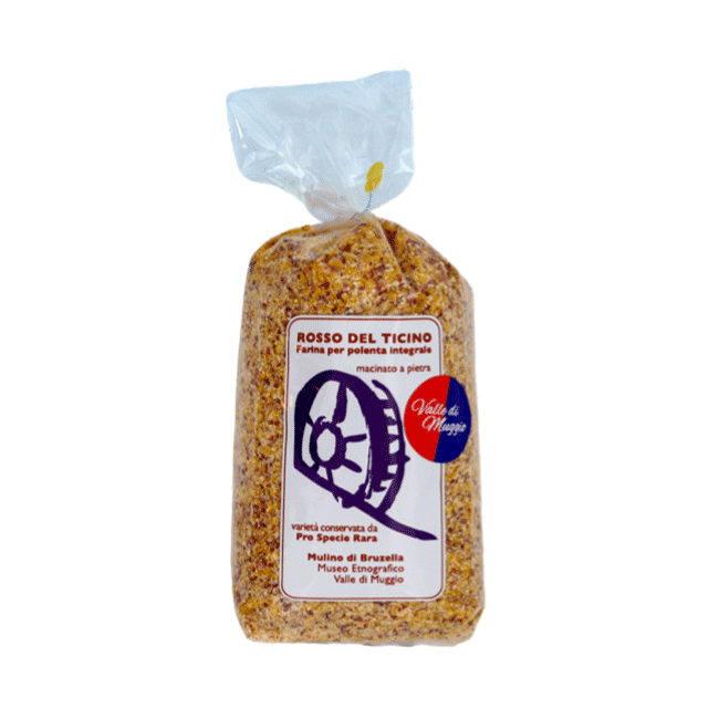 Farina per polenta - Rosso del Ticino 500g