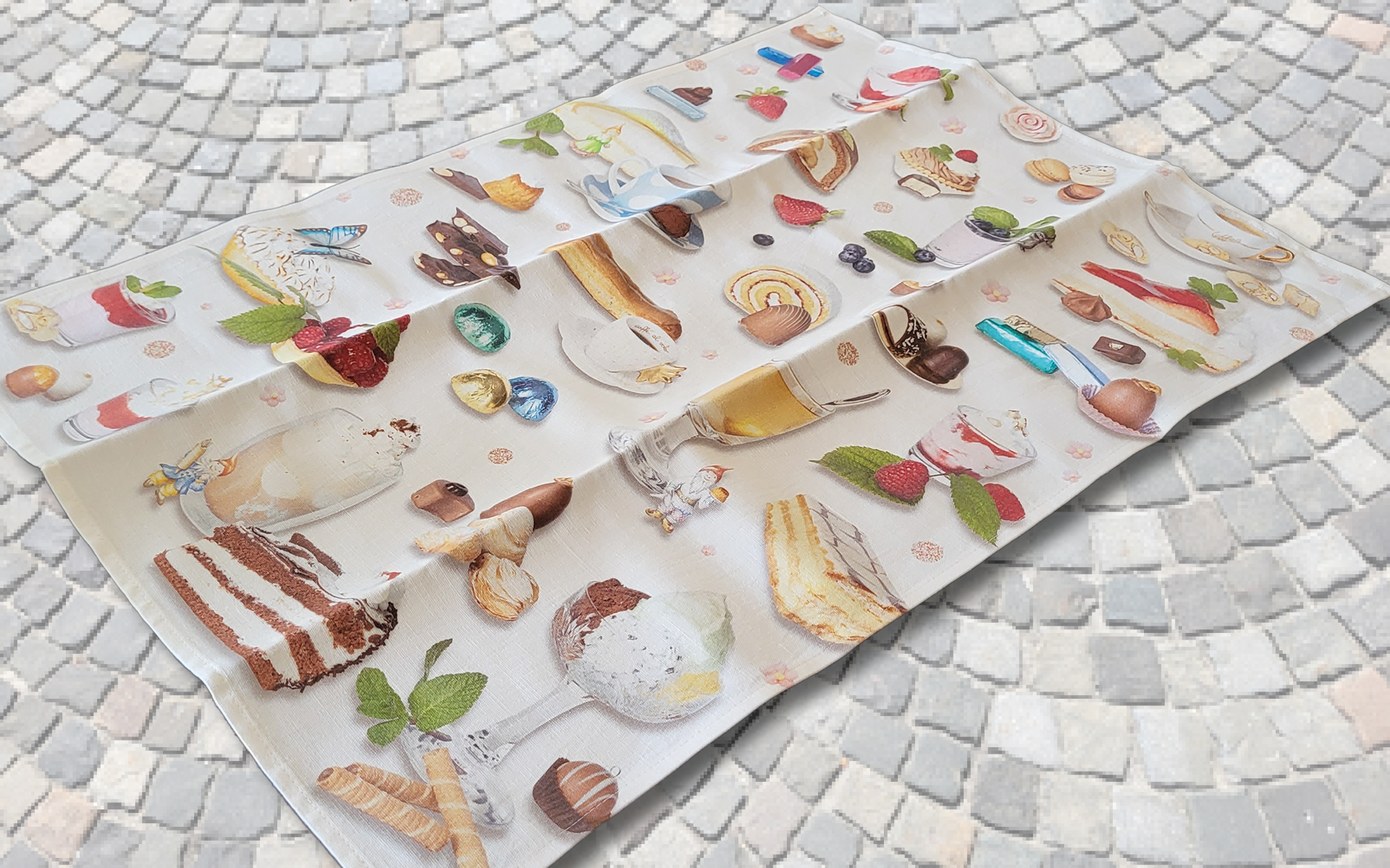 Küchentuch Dessert
