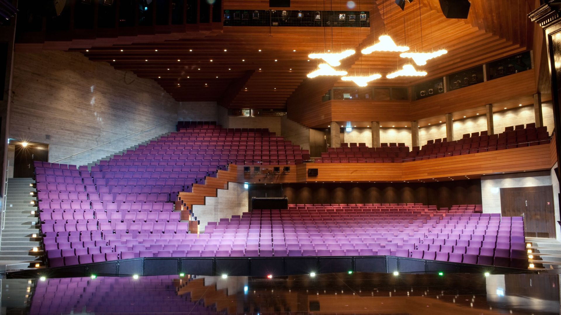 Hall of the Great House in the Concert and Theater St.Gallen