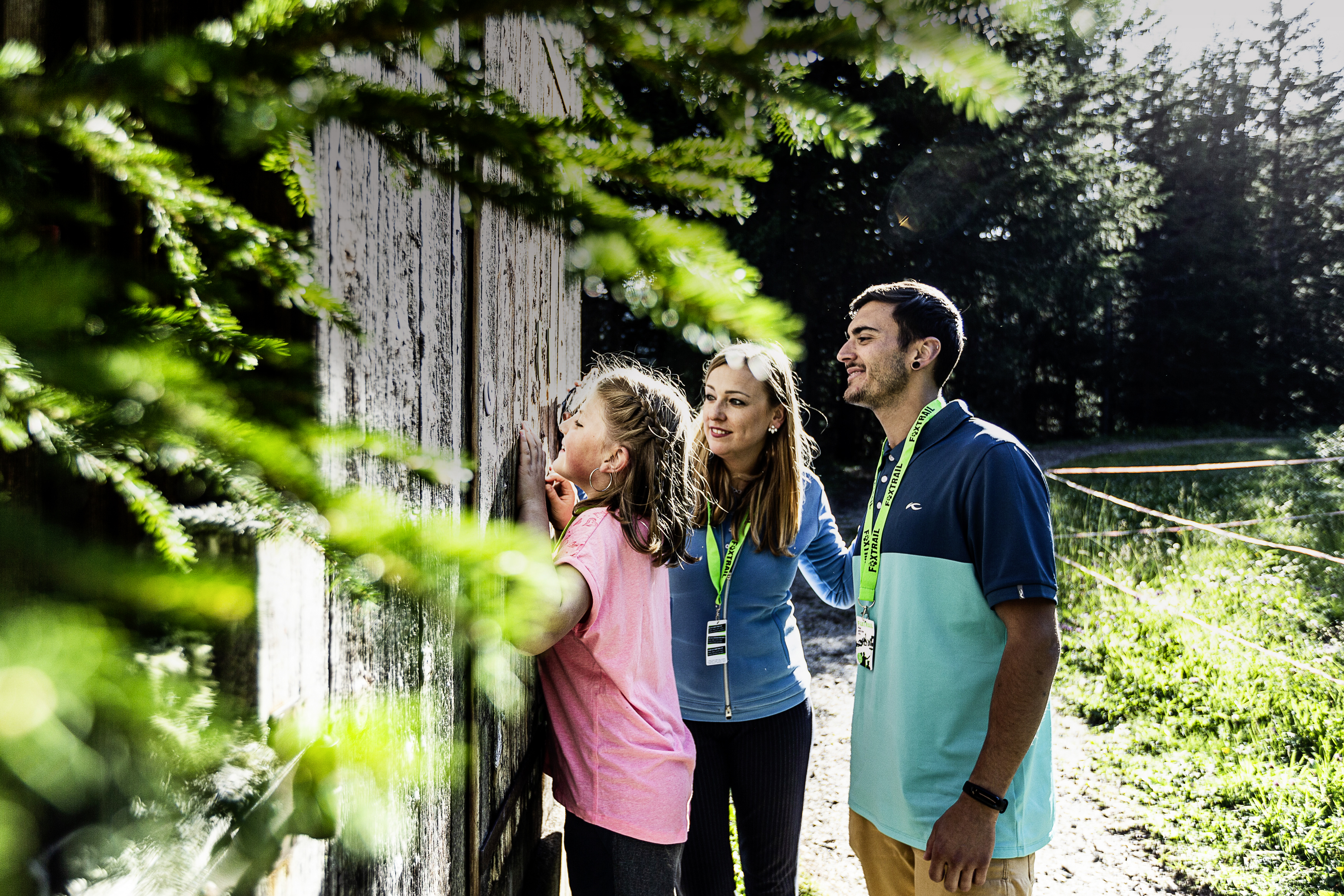 Familienausflug mit dem Foxtrail