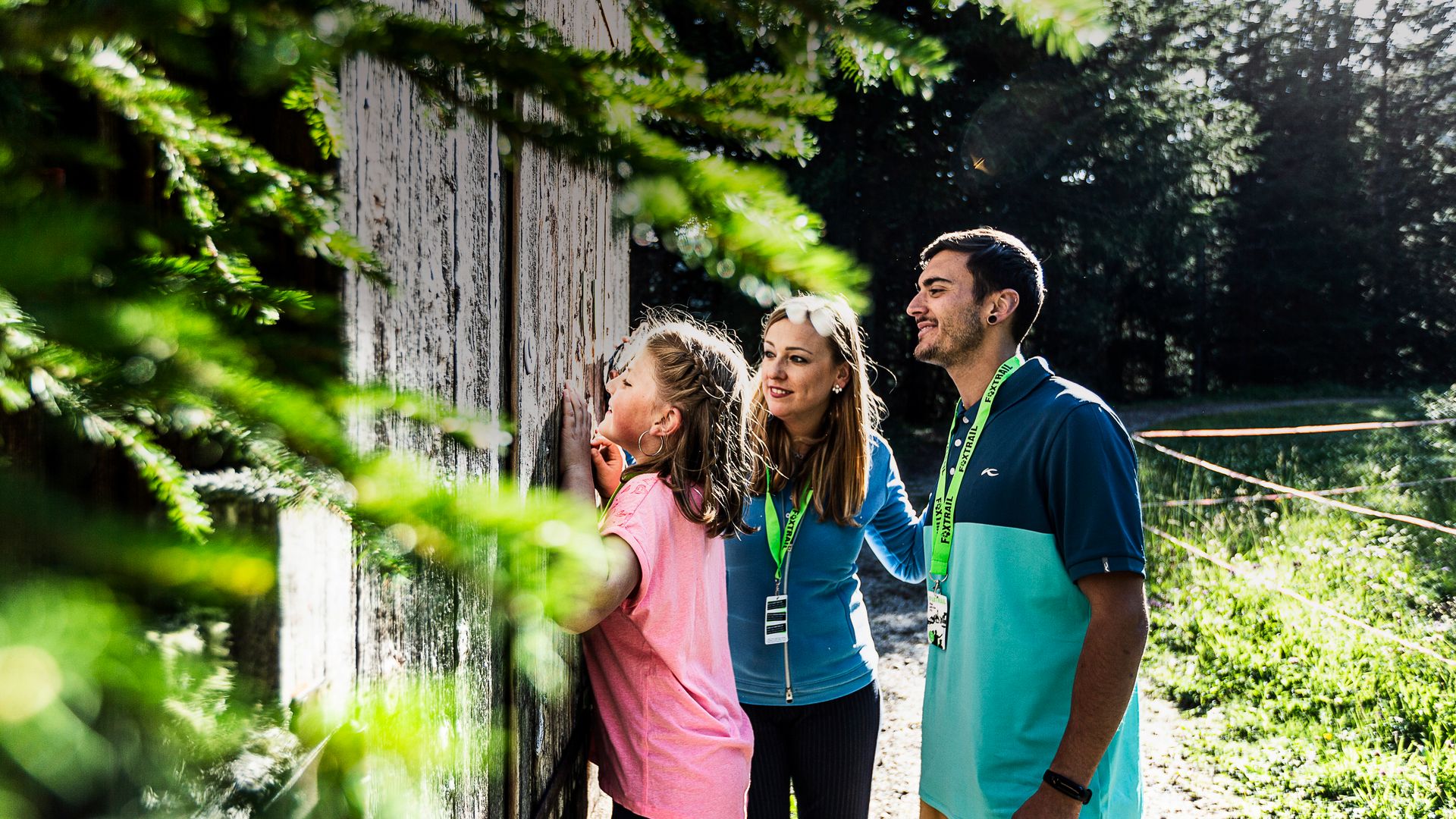 Familienausflug mit dem Foxtrail