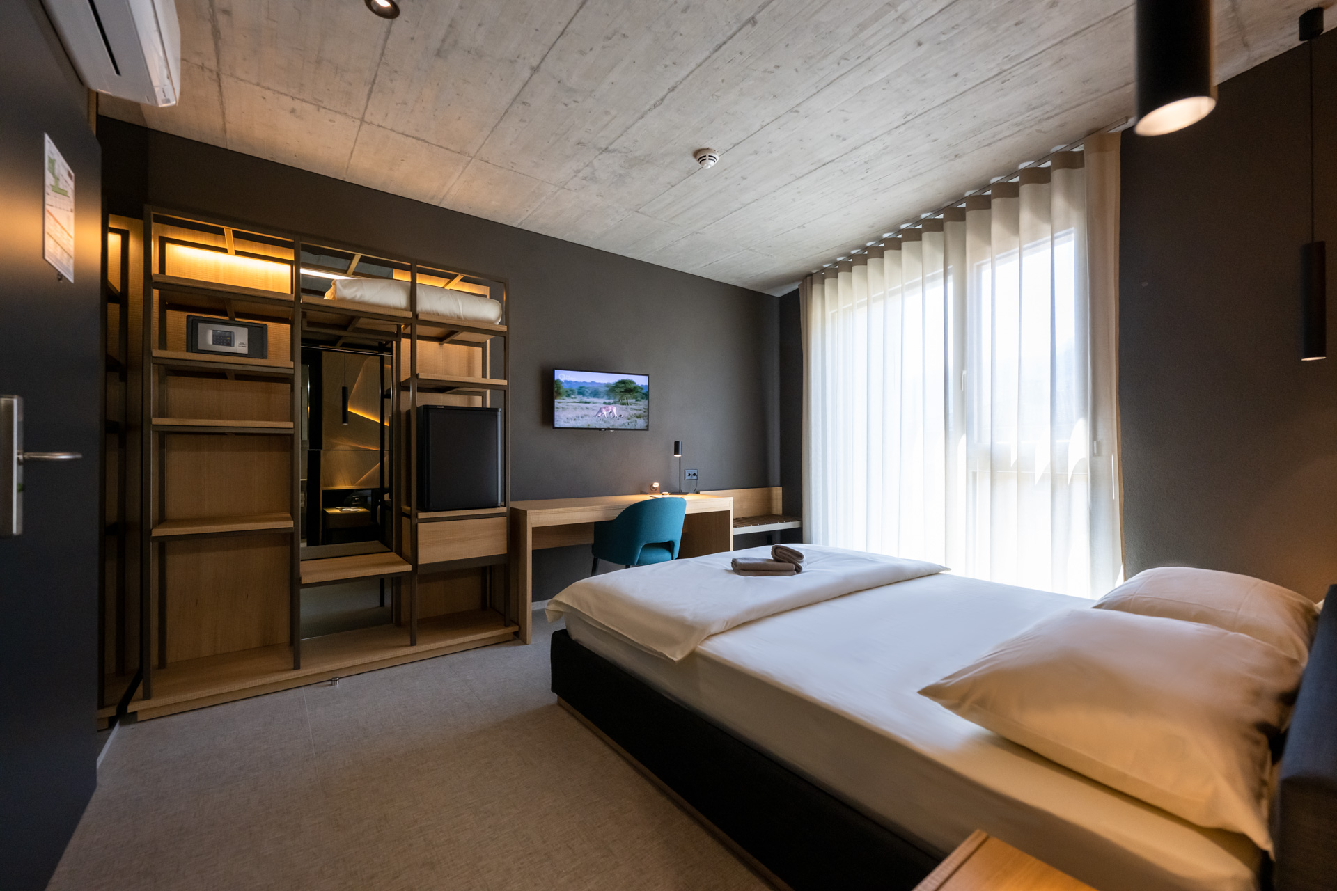 Hotelzimmer des 6532 Smart Hotel Castione