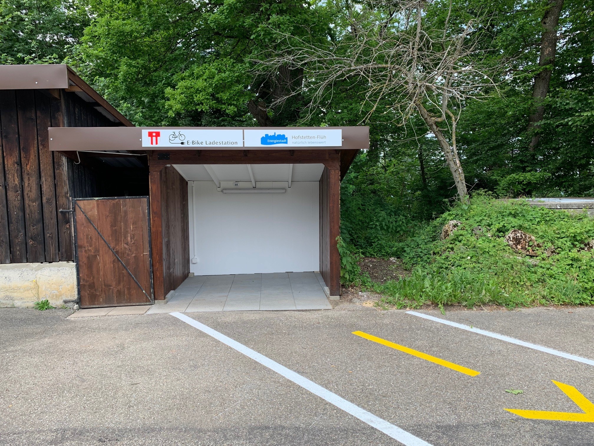 E-Bike-Ladestation Restaurant Bergmatten Hofstetten