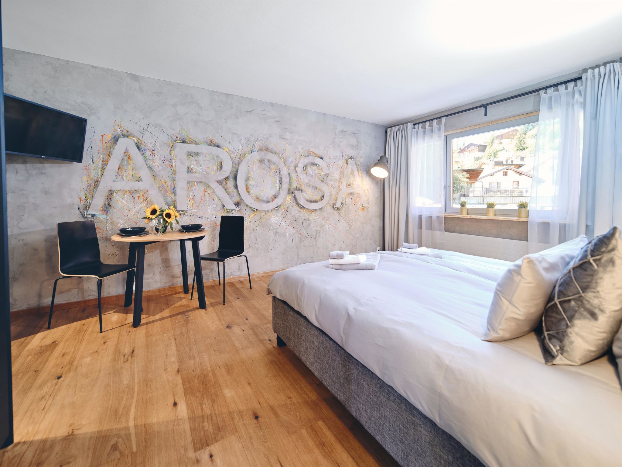 interhome-Derby 14 by Arosa Vacations Appartement/Fewo, Dusche, WC, Wohn-/Schlafraum