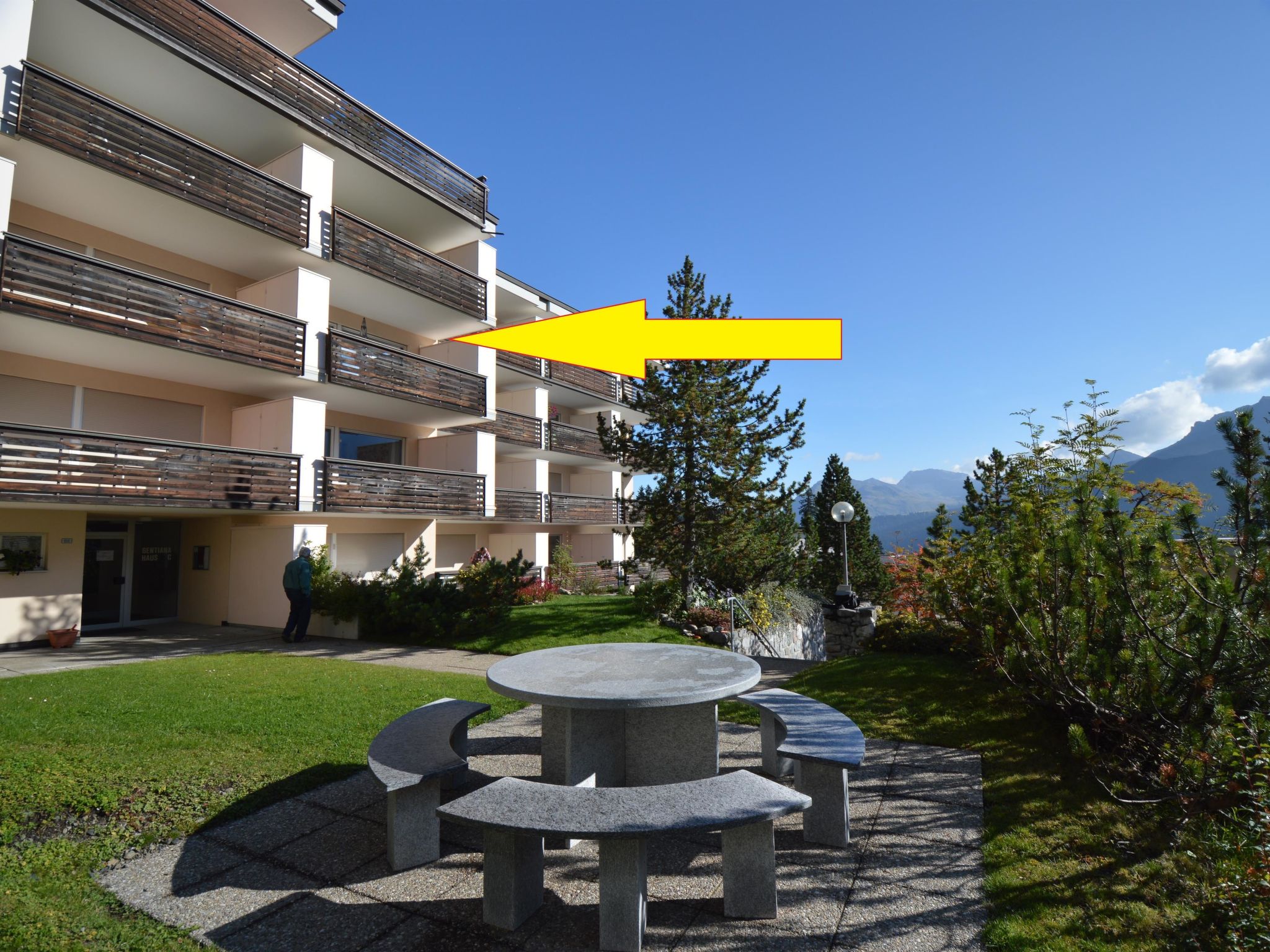 interhome-Gentiana C-7 Appartement/Fewo, Dusche und Bad, WC, 2-Bettwohnung
