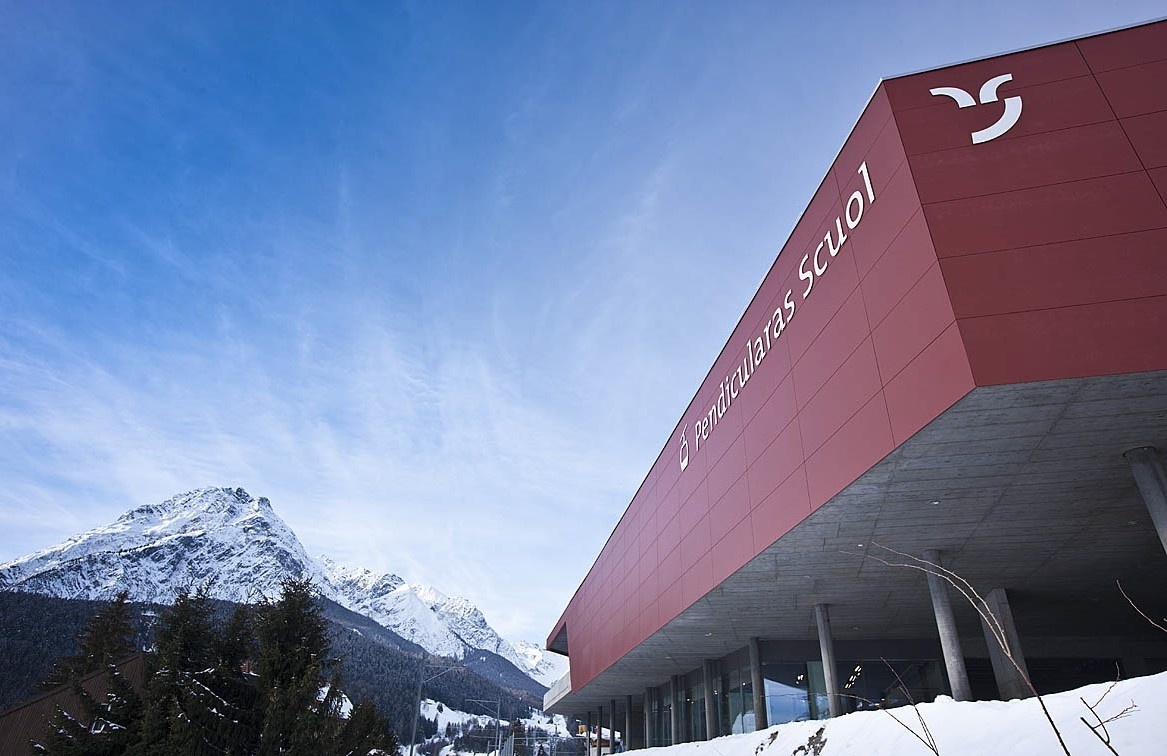 Talstation Bergbahnen Scuol