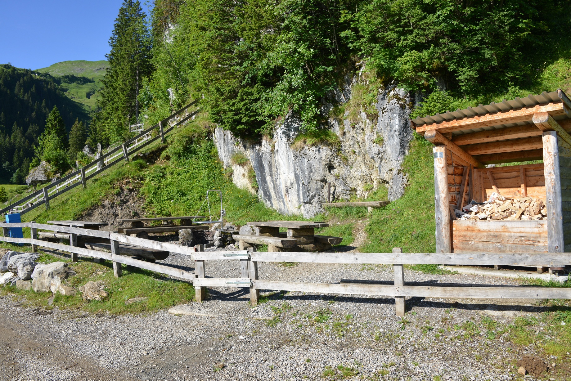 Fireplace Teufböni