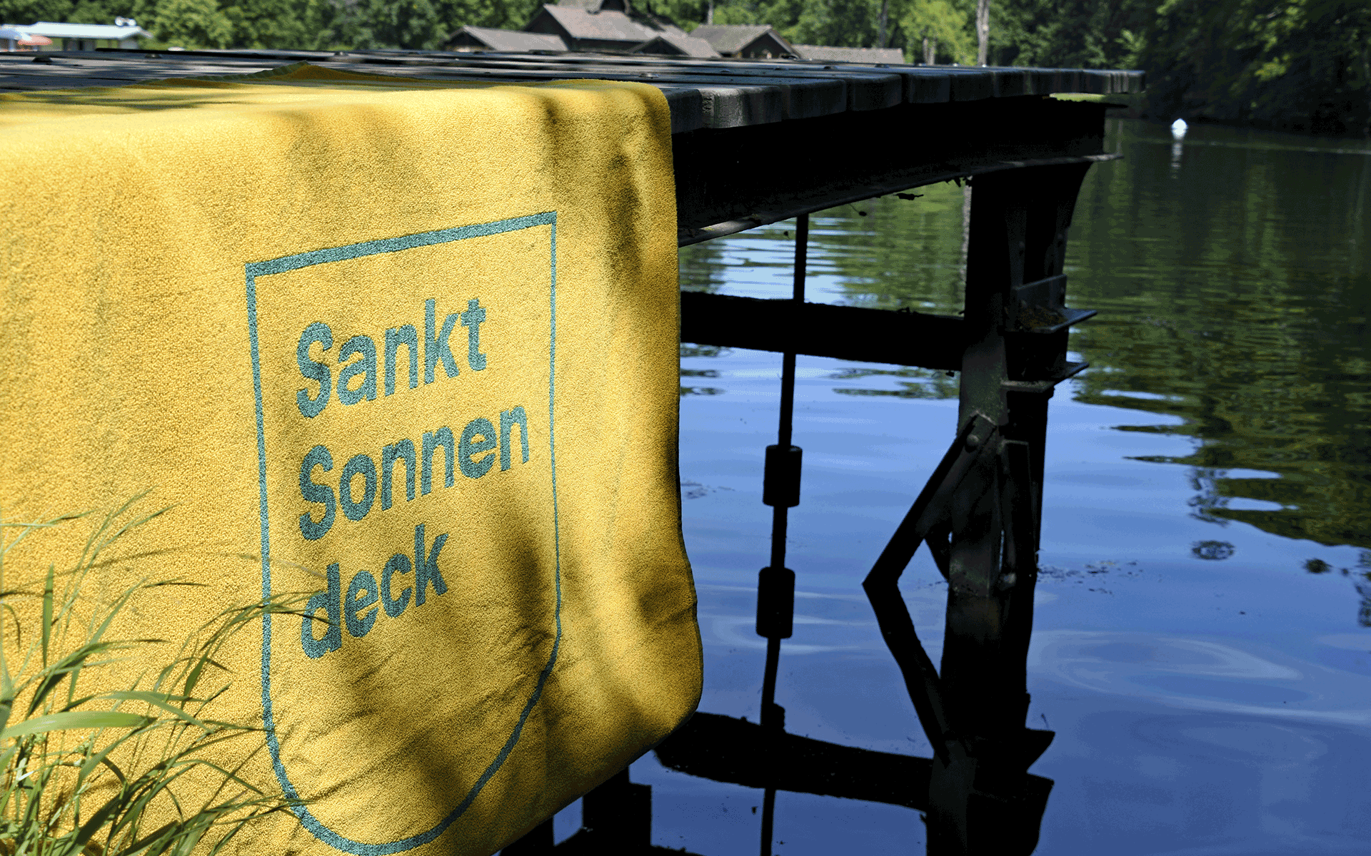 Sankt Merch: Badetuch Sankt Sonnendeck _10f1272a5d99810eab703abd6c3cdb1f