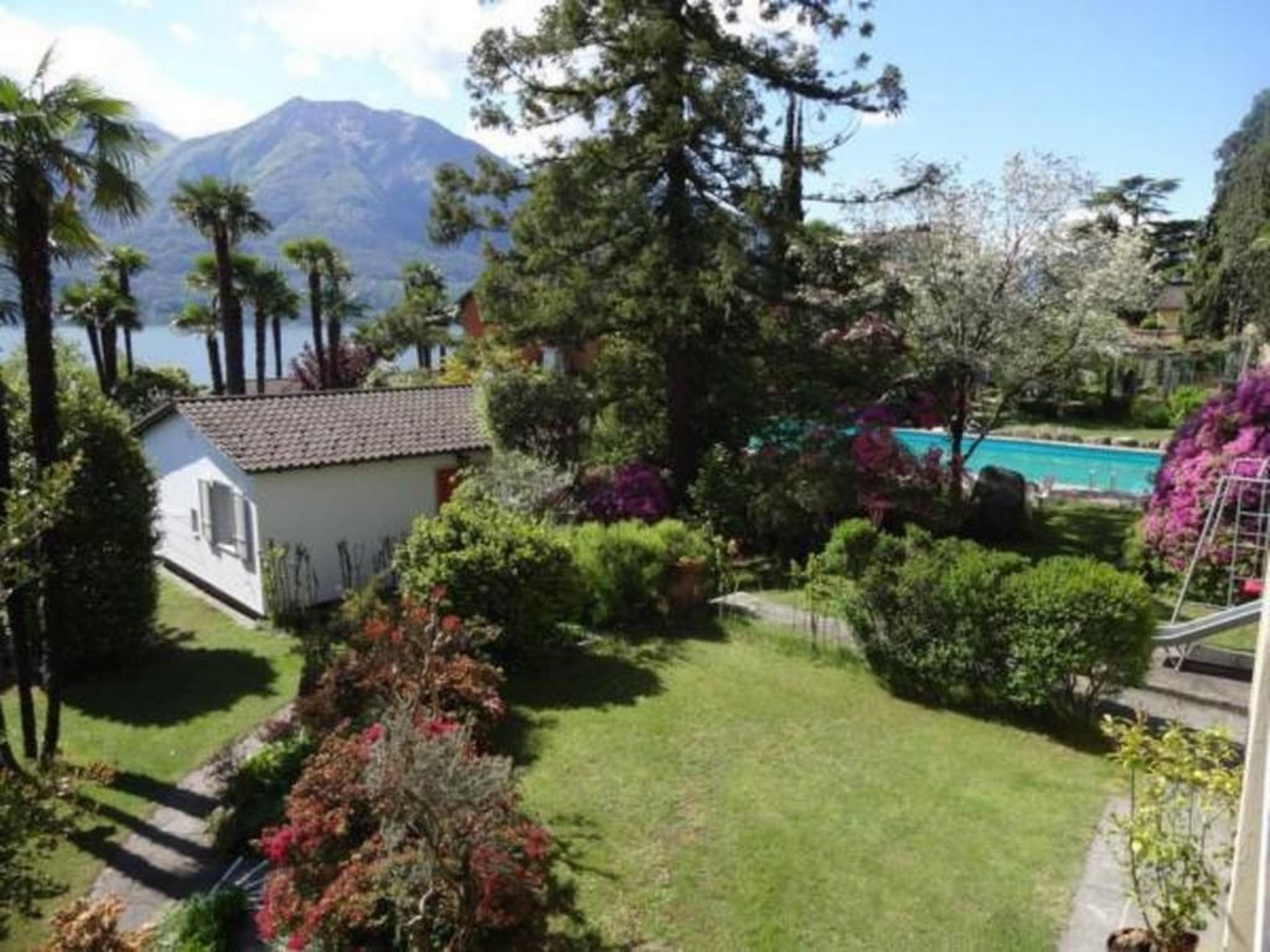 interhome-Öko-Haus G, Schwimmbad Garten herrlicher Seeblick