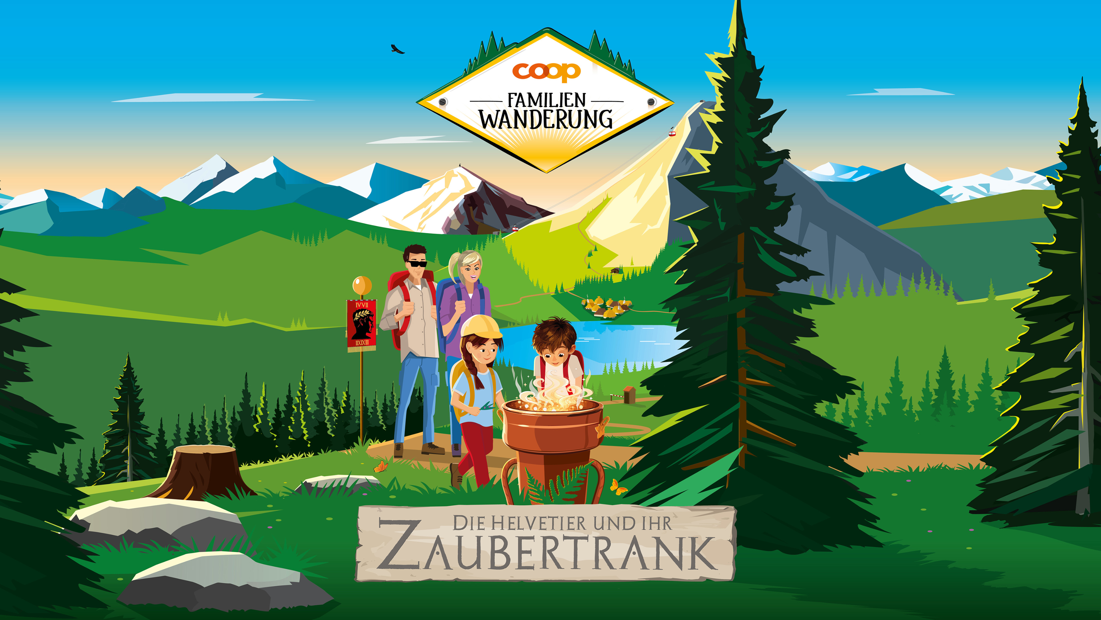 Coop Familienwanderung