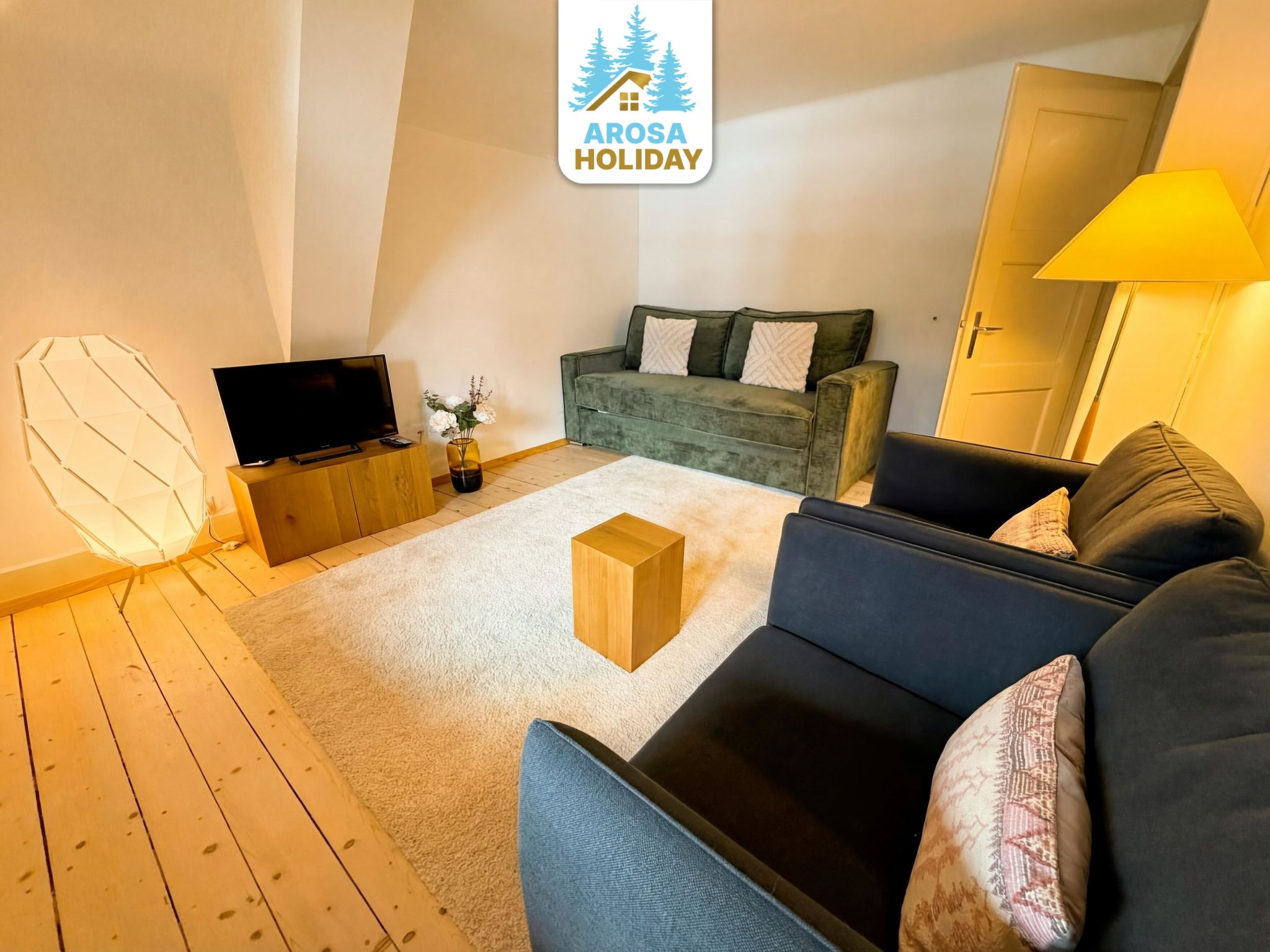 interhome-Pradella 2 by Arosa Holiday Studio, Dusche und Badewanne, 4-Bettwohnung