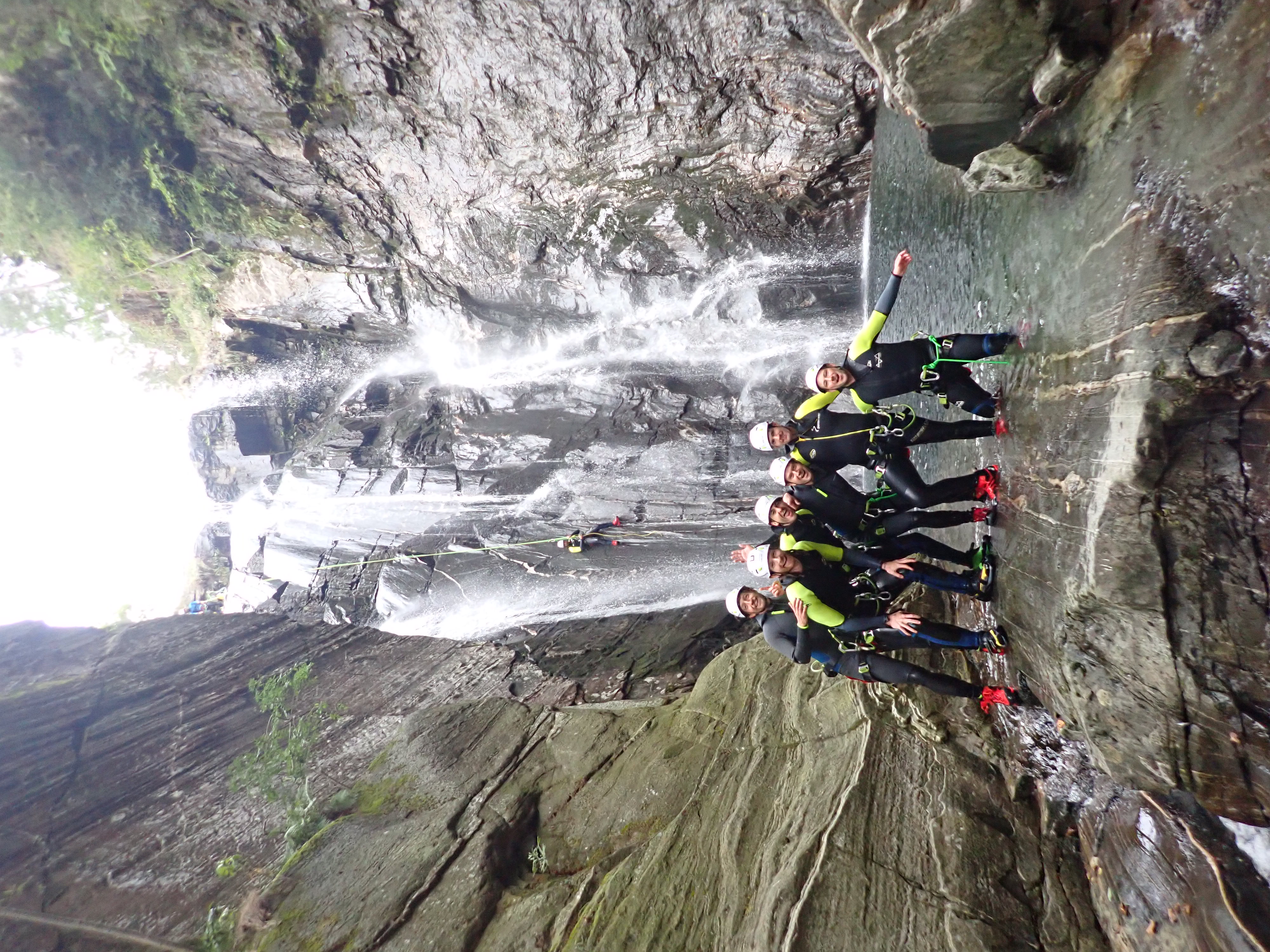 Canyoning Val Grande Wasserfall