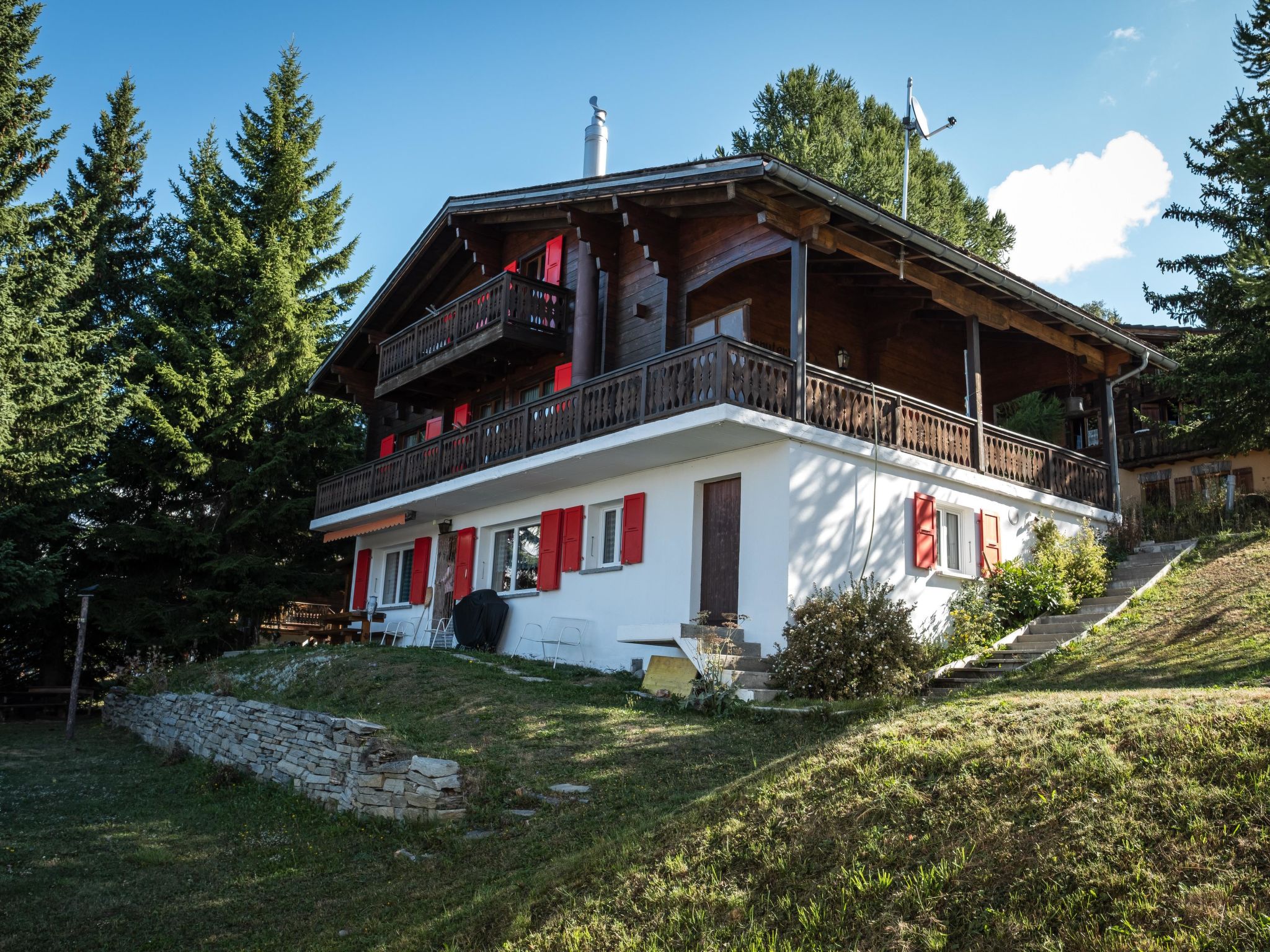 interhome-Chalet Sunnuterrasse Appartement/Fewo, Dusche, WC 4-Zimmerwohnung Dusche, WC