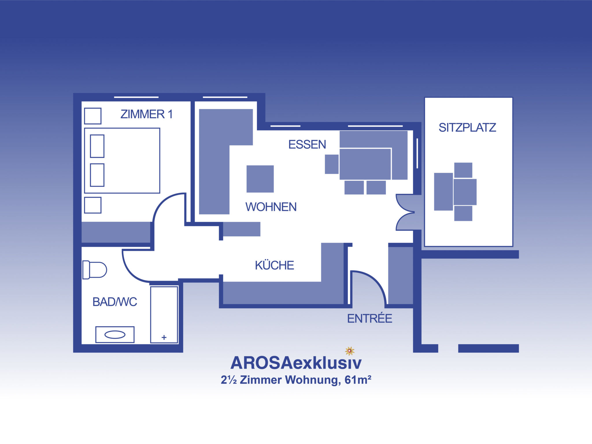interhome-Alpslodge Amelia Appartement/Fewo, Bad, WC, Terrasse