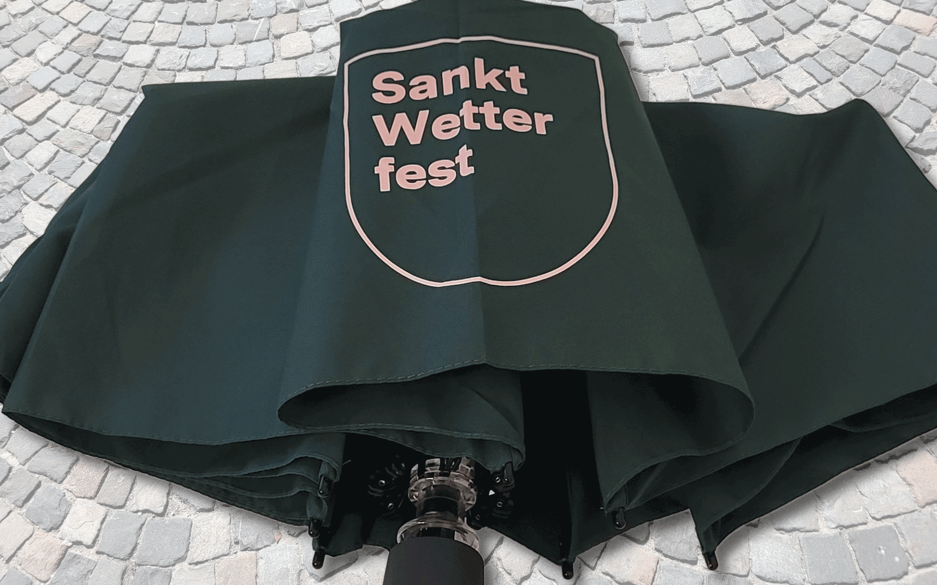SGBT Sankt Mersch Schirm grün