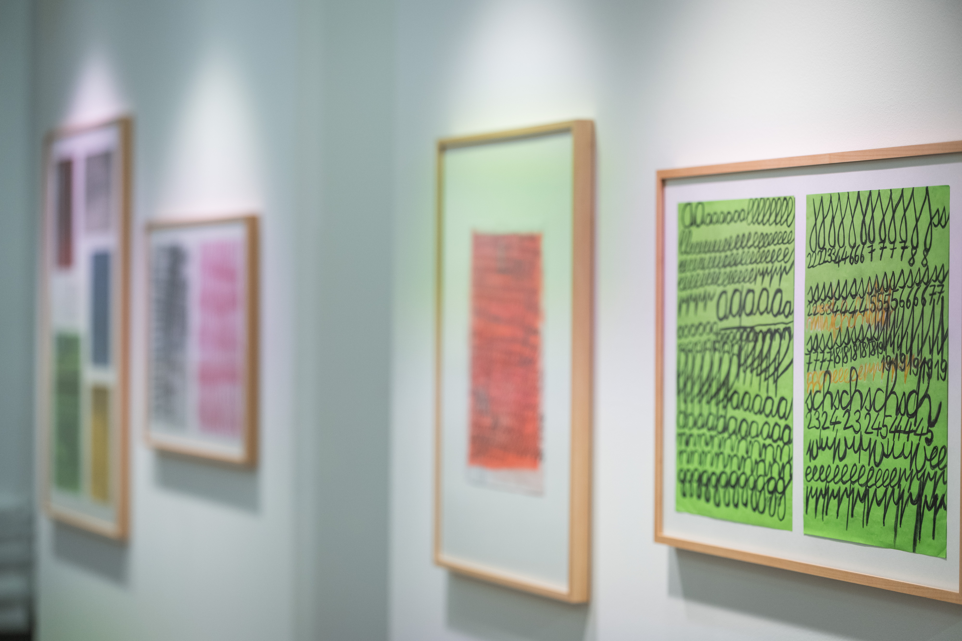 Blick in die Ausstellung «Komm Glüückck»