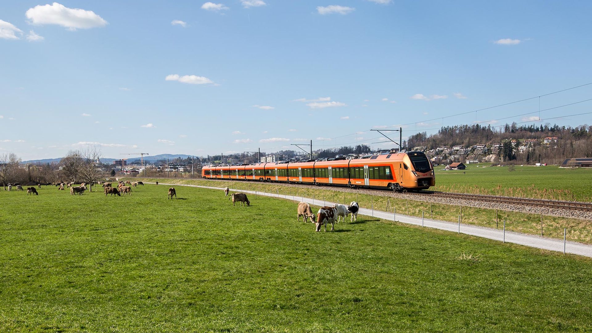 Voralpen-Express unterwegs in Bollingen