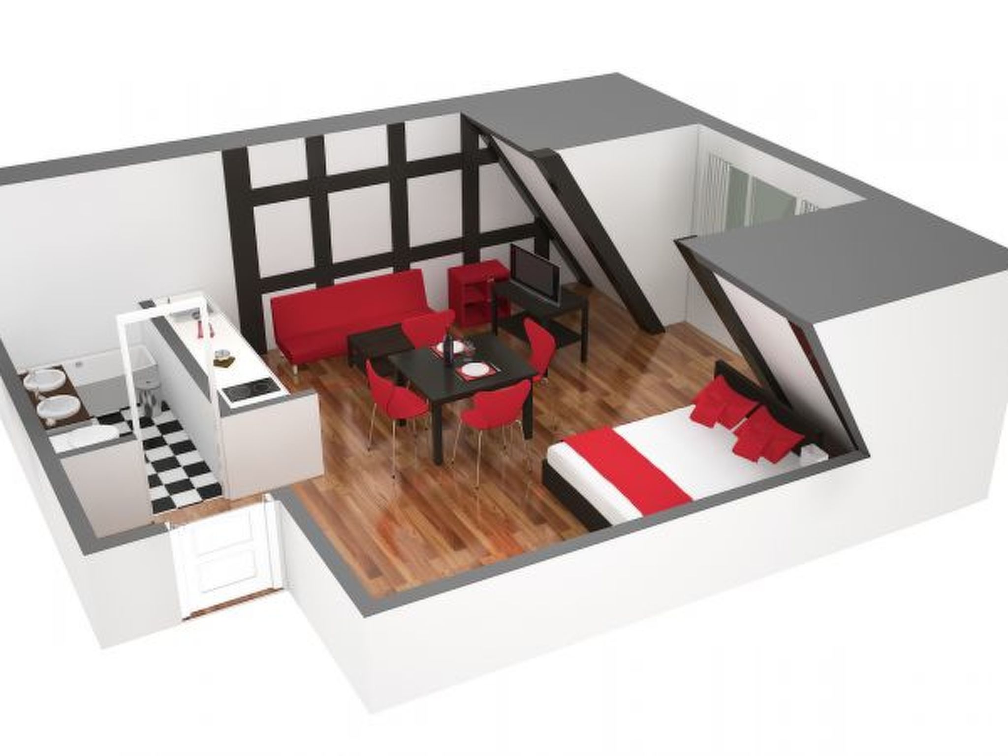 interhome-LU Mars IVb - Chapel Bridge HITrental Apartment