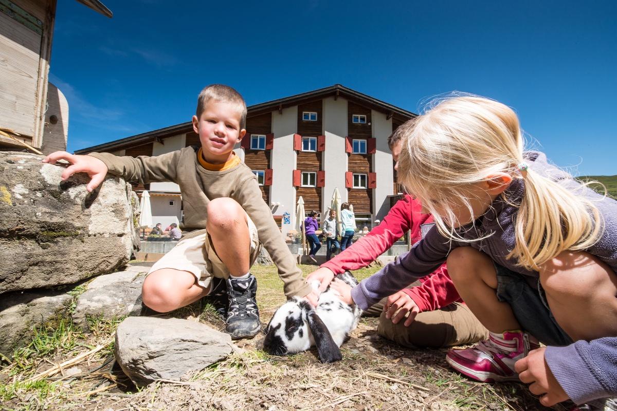 Spielplatz Fideriser Heuberge