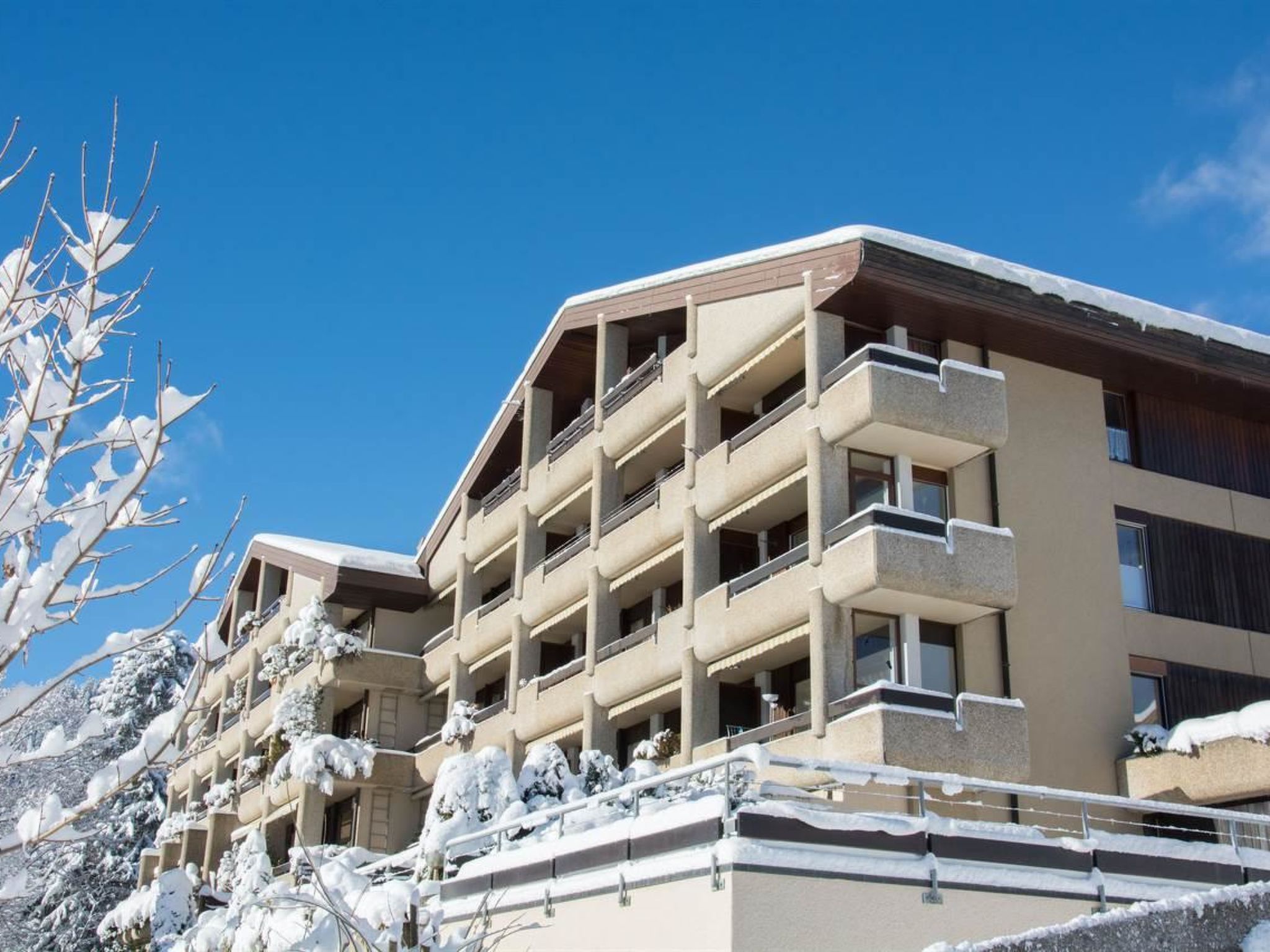 interhome-Ferienwohnung Schlegeli Appartement/Fewo, Dusche, WC, 2 Schlafräume