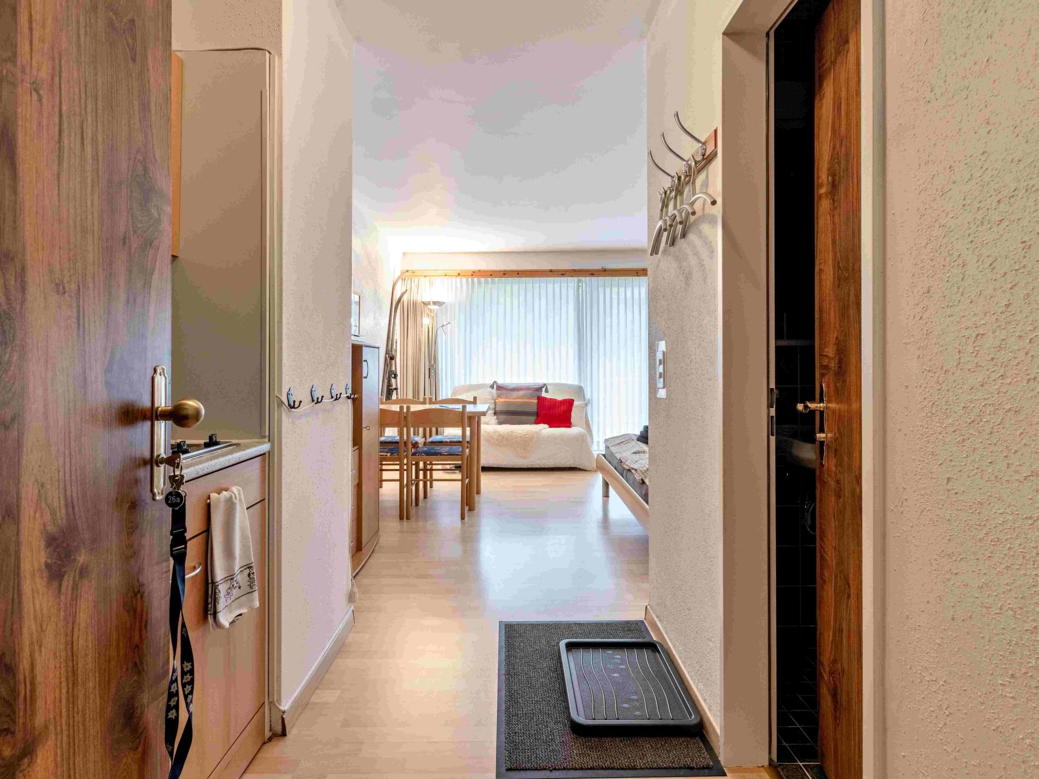 interhome-Derby 26A Appartement/Fewo, Dusche oder Bad, WC, 2-Bettwohnung