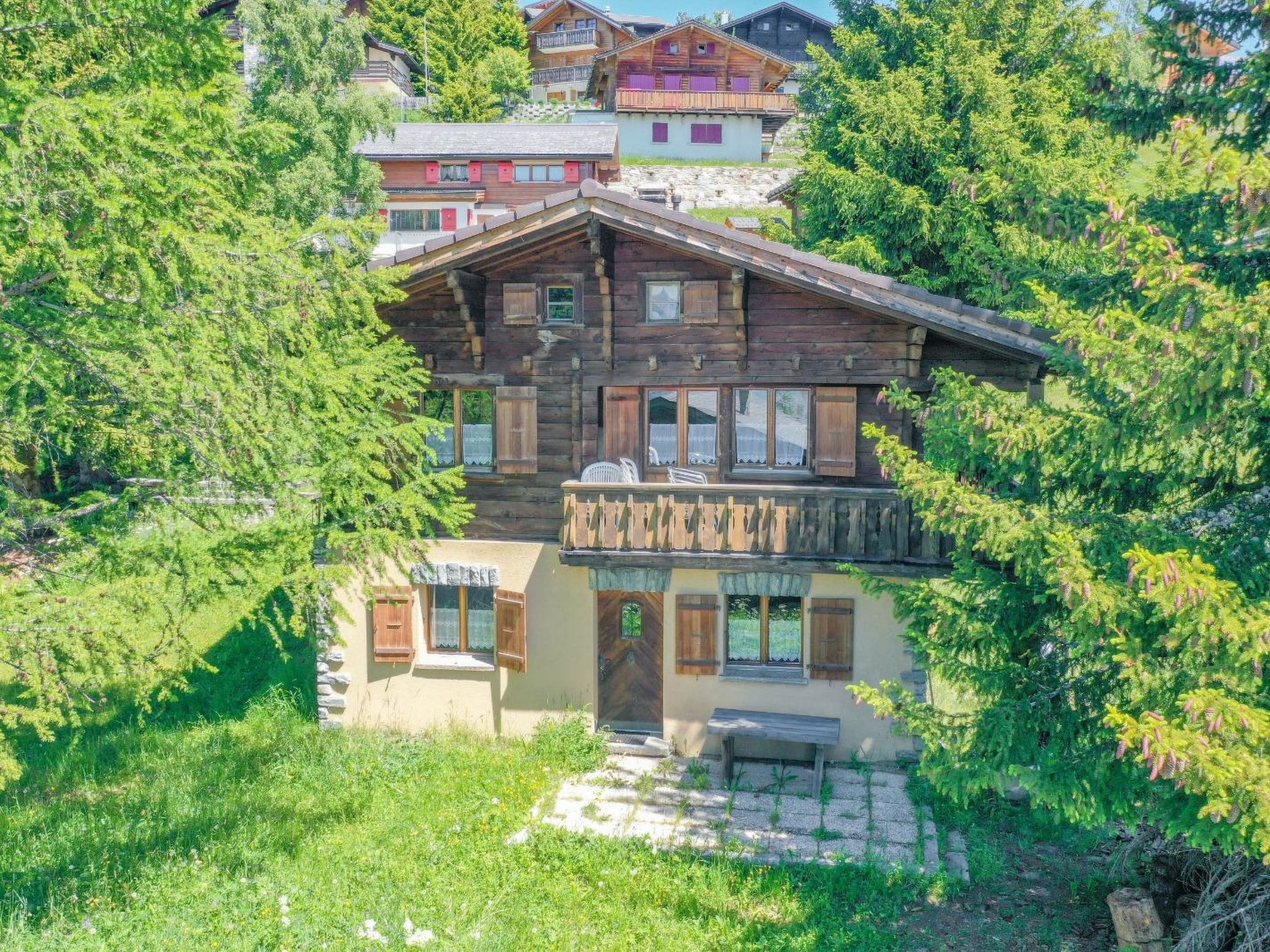 interhome-Chalet Leiggener Appartement/Fewo, Dusche Leiggener EG