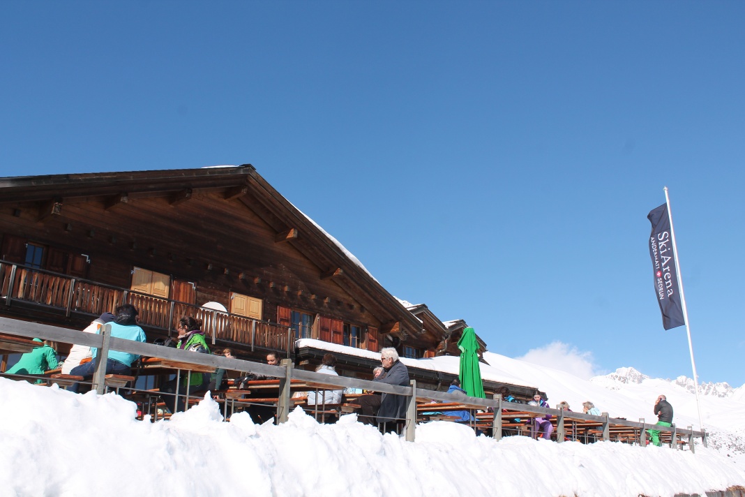 Mountain restaurant Milez