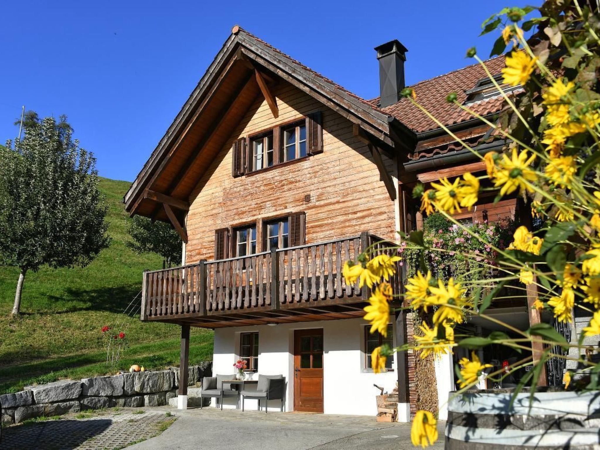 interhome-Holzhaus auf Lamahof