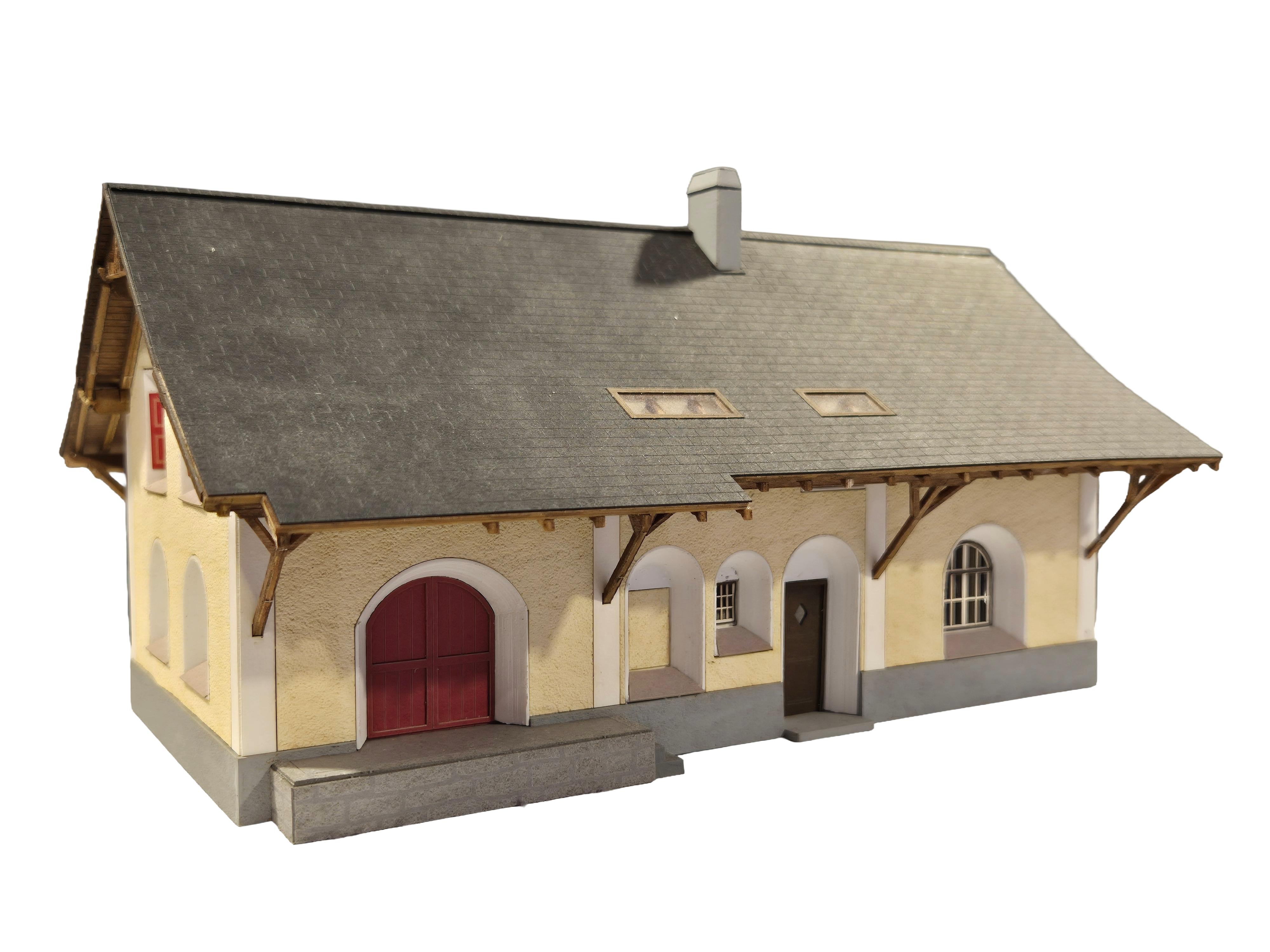 Modell Bahnhof Susch 1:87 1
