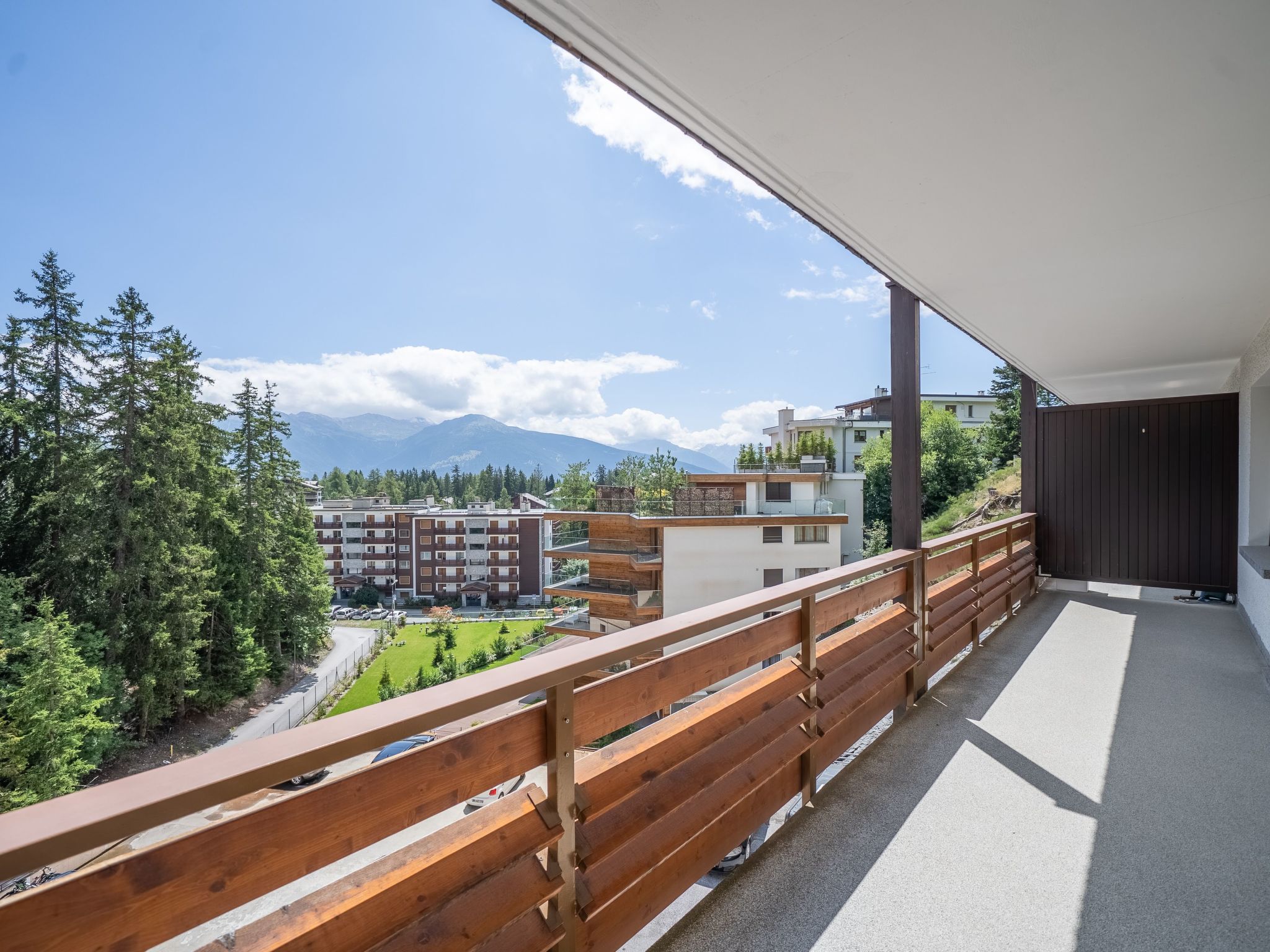 interhome-Wohnung mit Blick auf die Berge