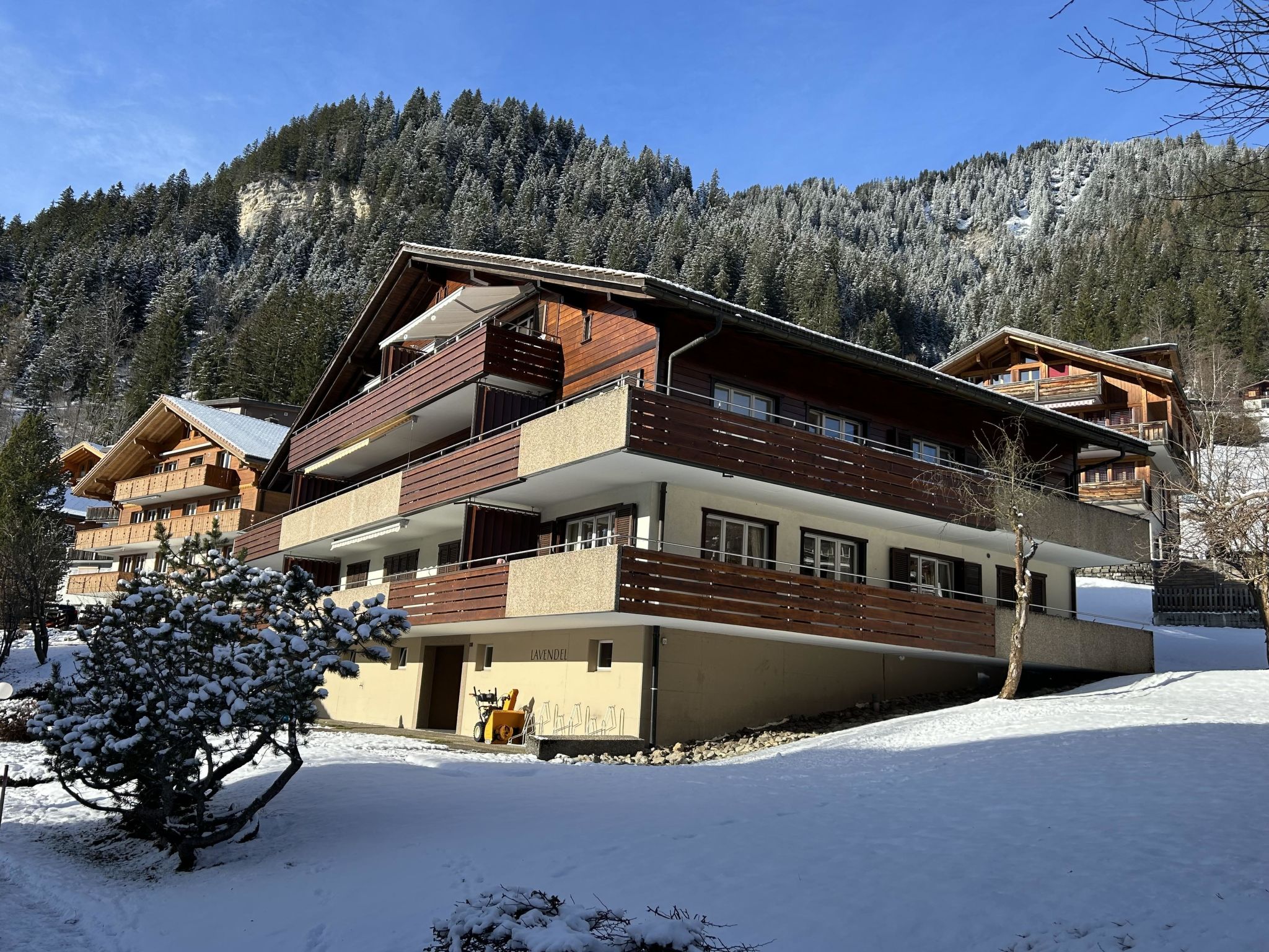 interhome-Lavendel AP C22 Appartement/Fewo, Dusche, WC, 3 Schlafräume 4-Zimmerwohnung