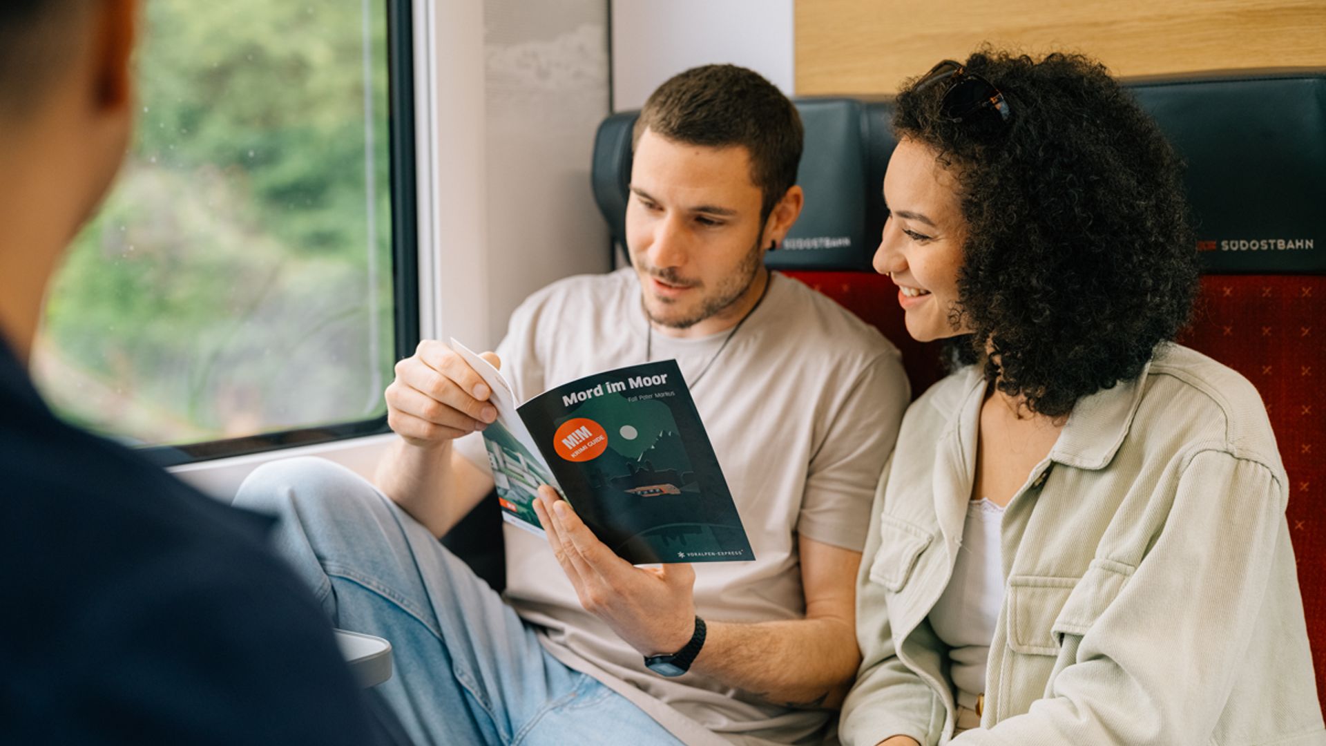 Ausflug mit Freunden mit der Südostbahn und dem Guide für die Krimi-Trails
